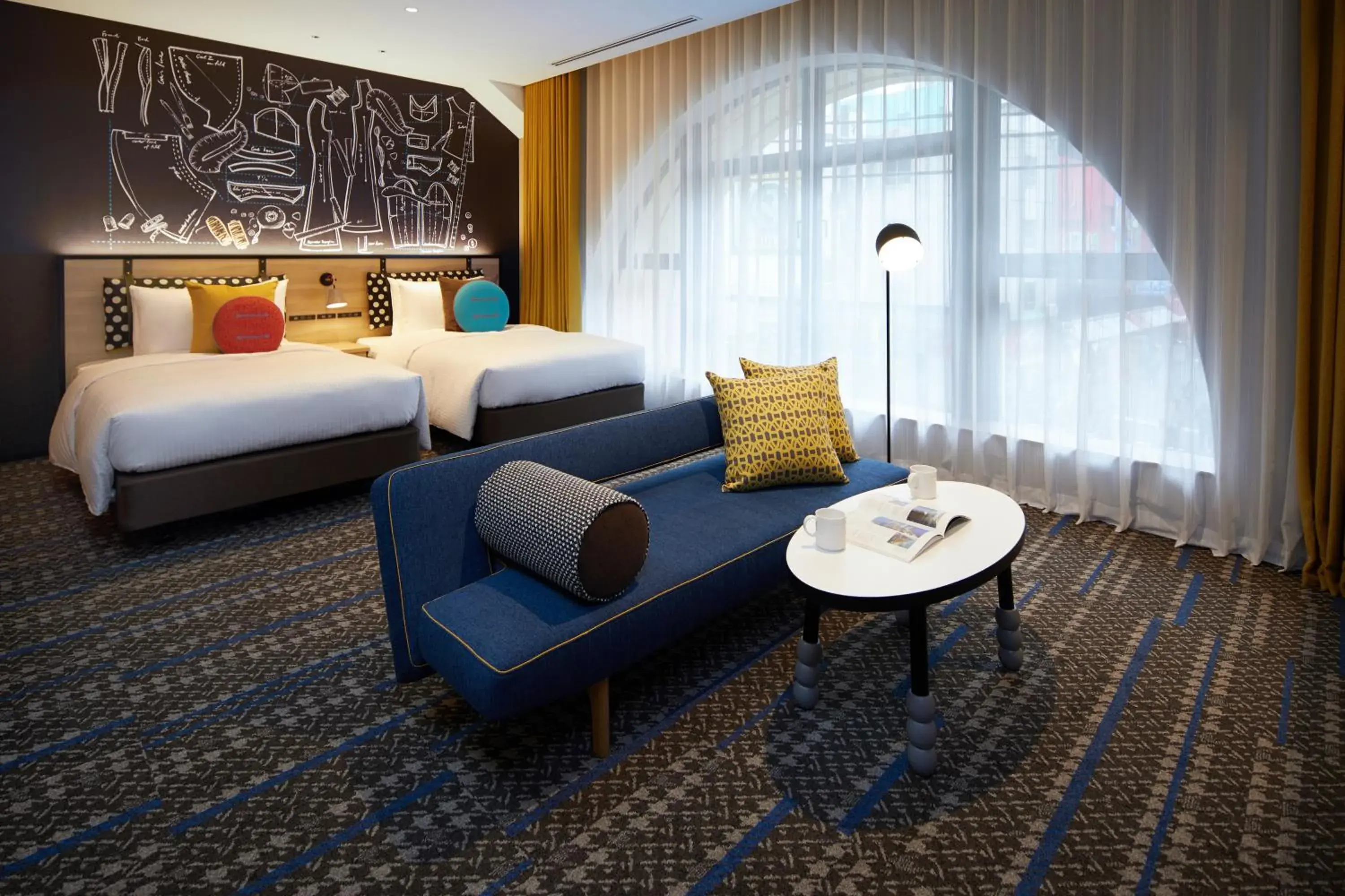 Bed in Citadines Namba Osaka Bed in Citadines Namba Osaka