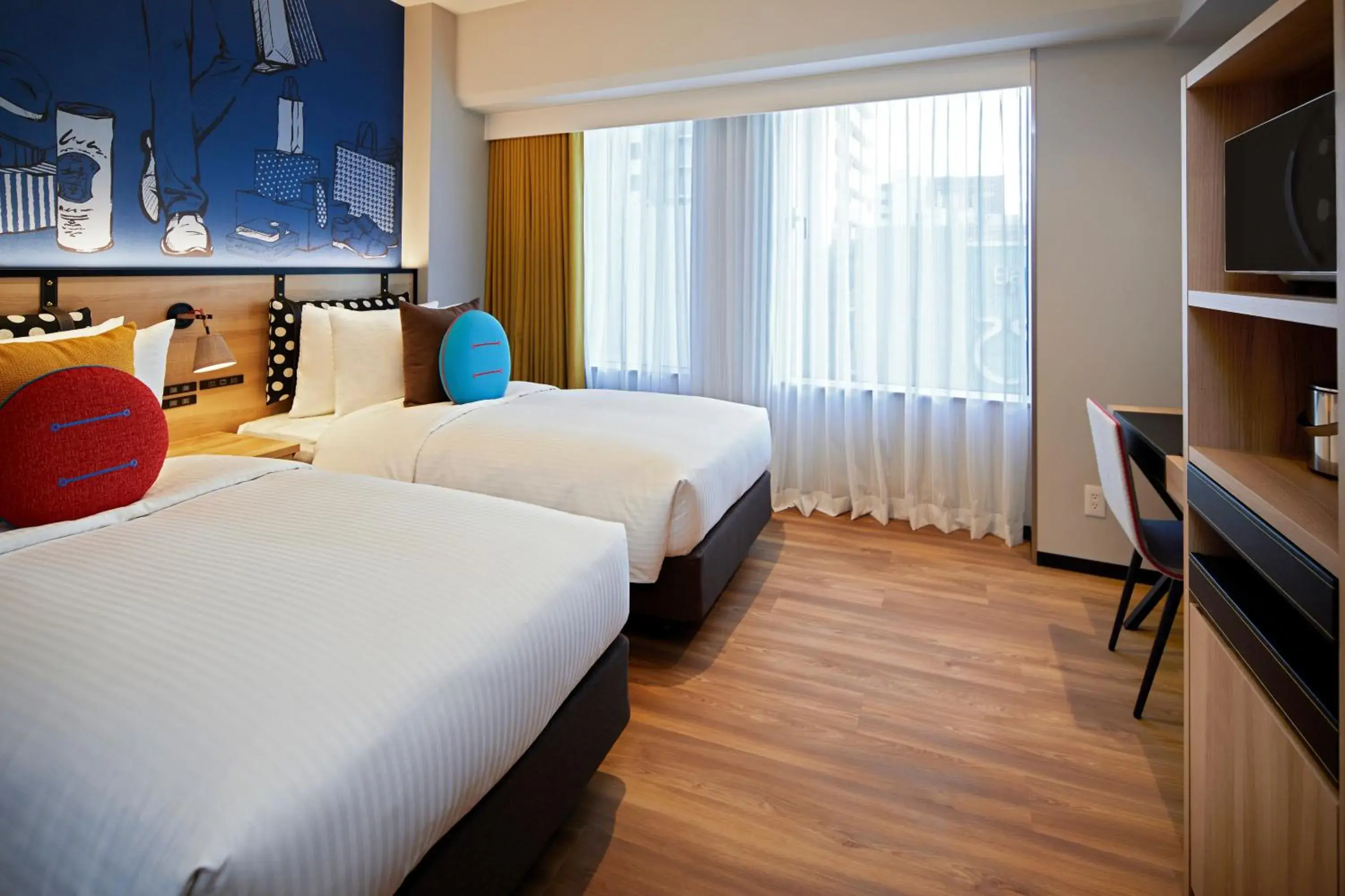 Studio Twin Room in Citadines Namba Osaka Studio Twin Room in Citadines Namba Osaka