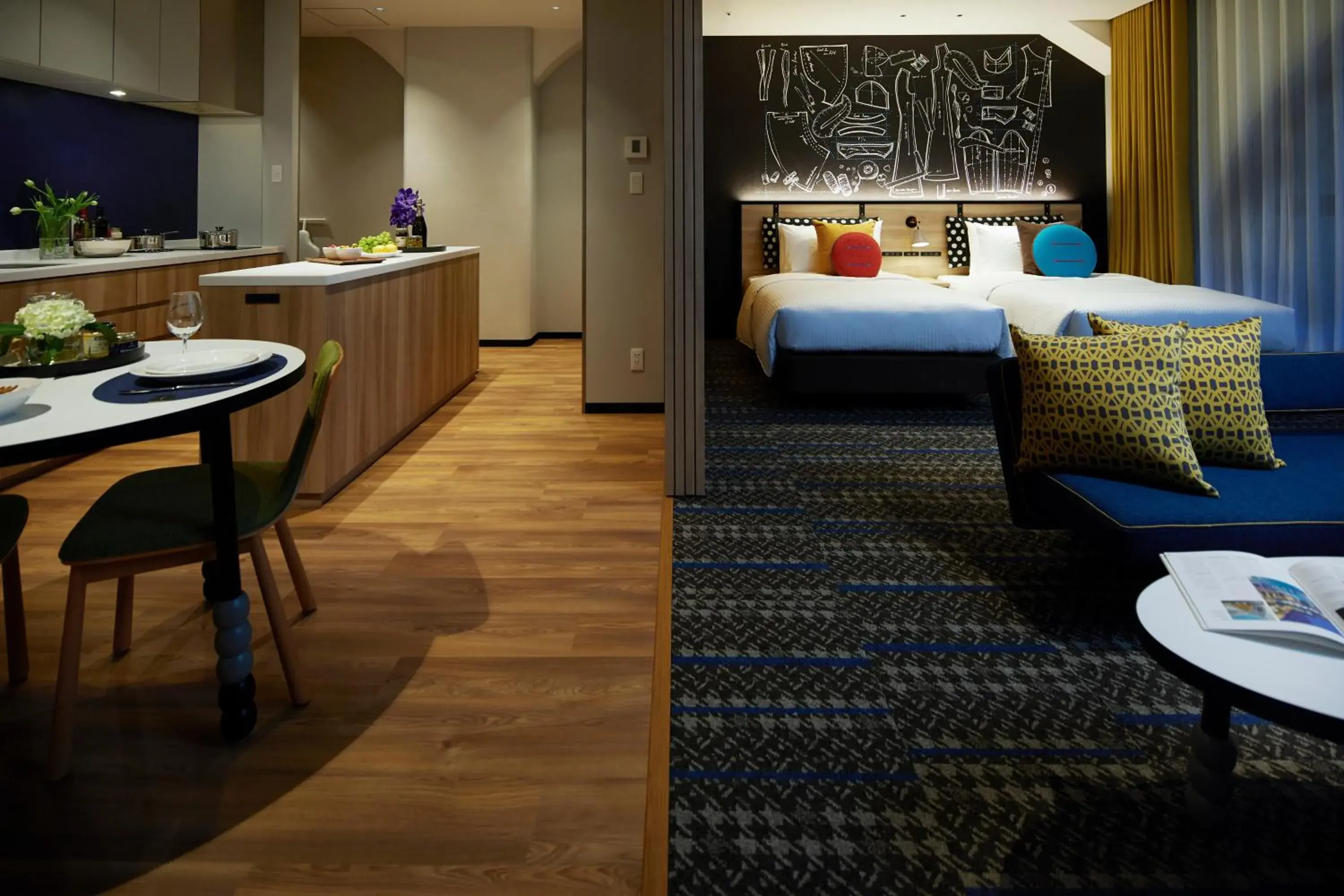 Bed in Citadines Namba Osaka Bed in Citadines Namba Osaka