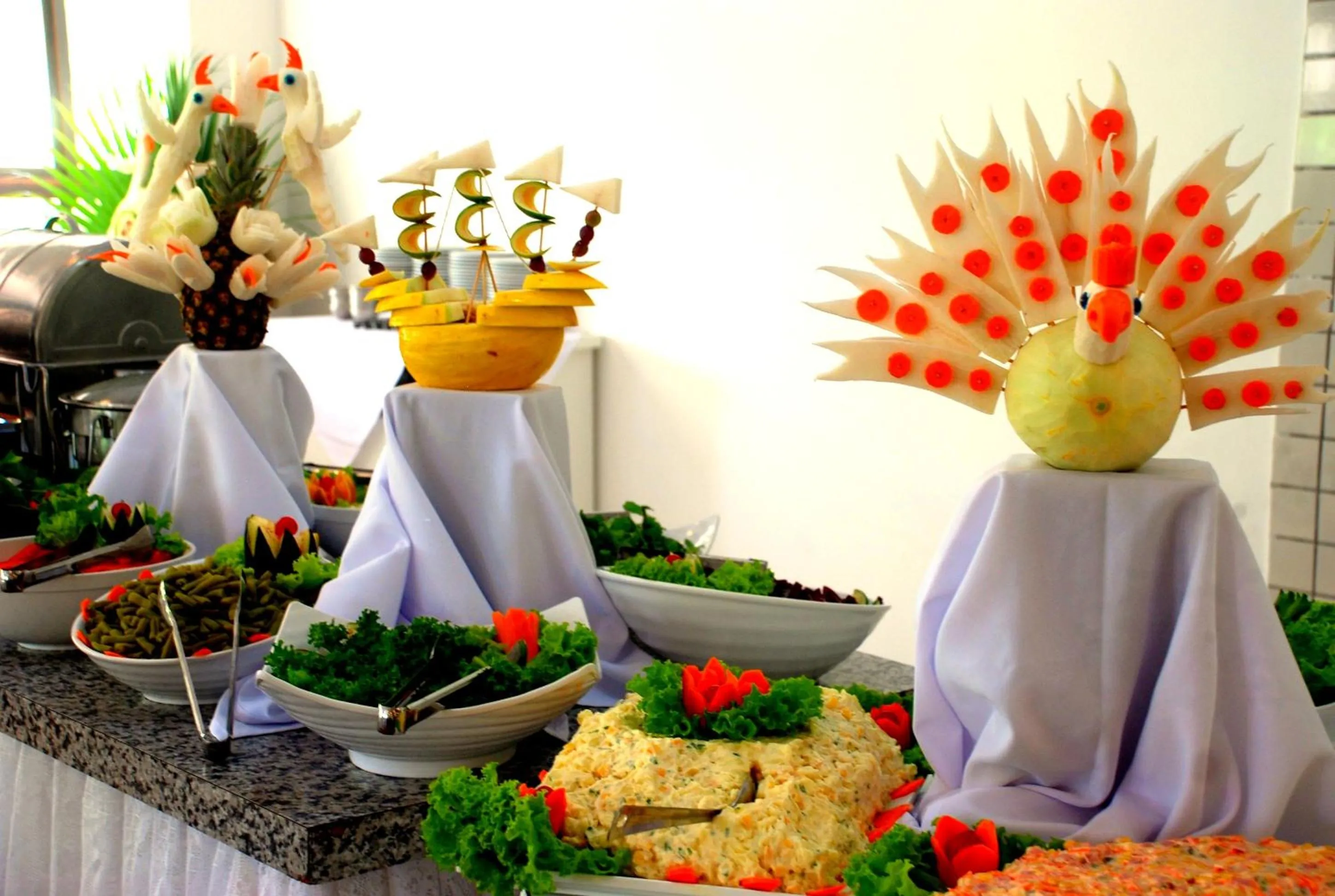 Lunch in Hotel Termas do Lago