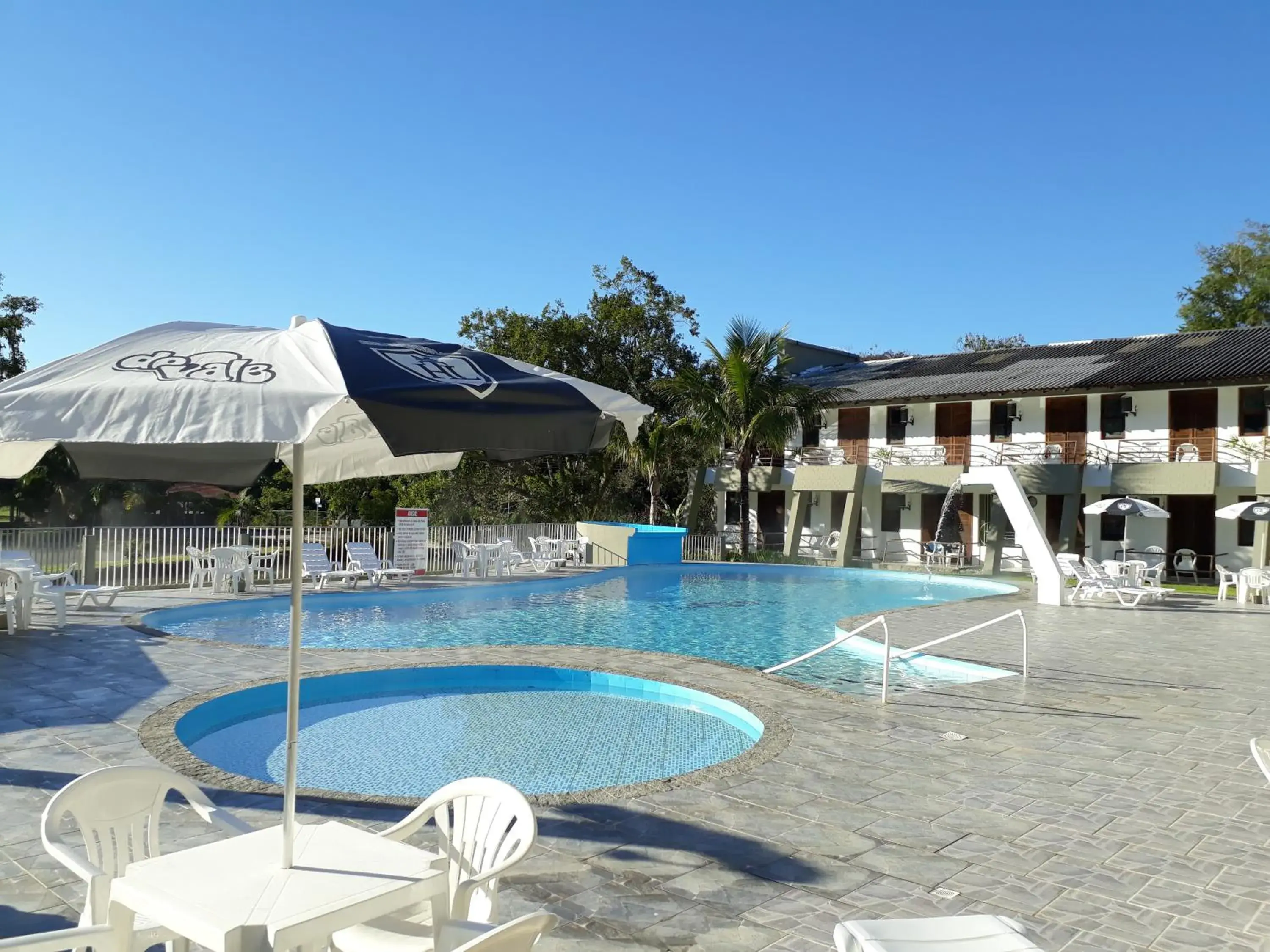 Swimming pool in Hotel Termas do Lago Swimming pool in Hotel Termas do Lago