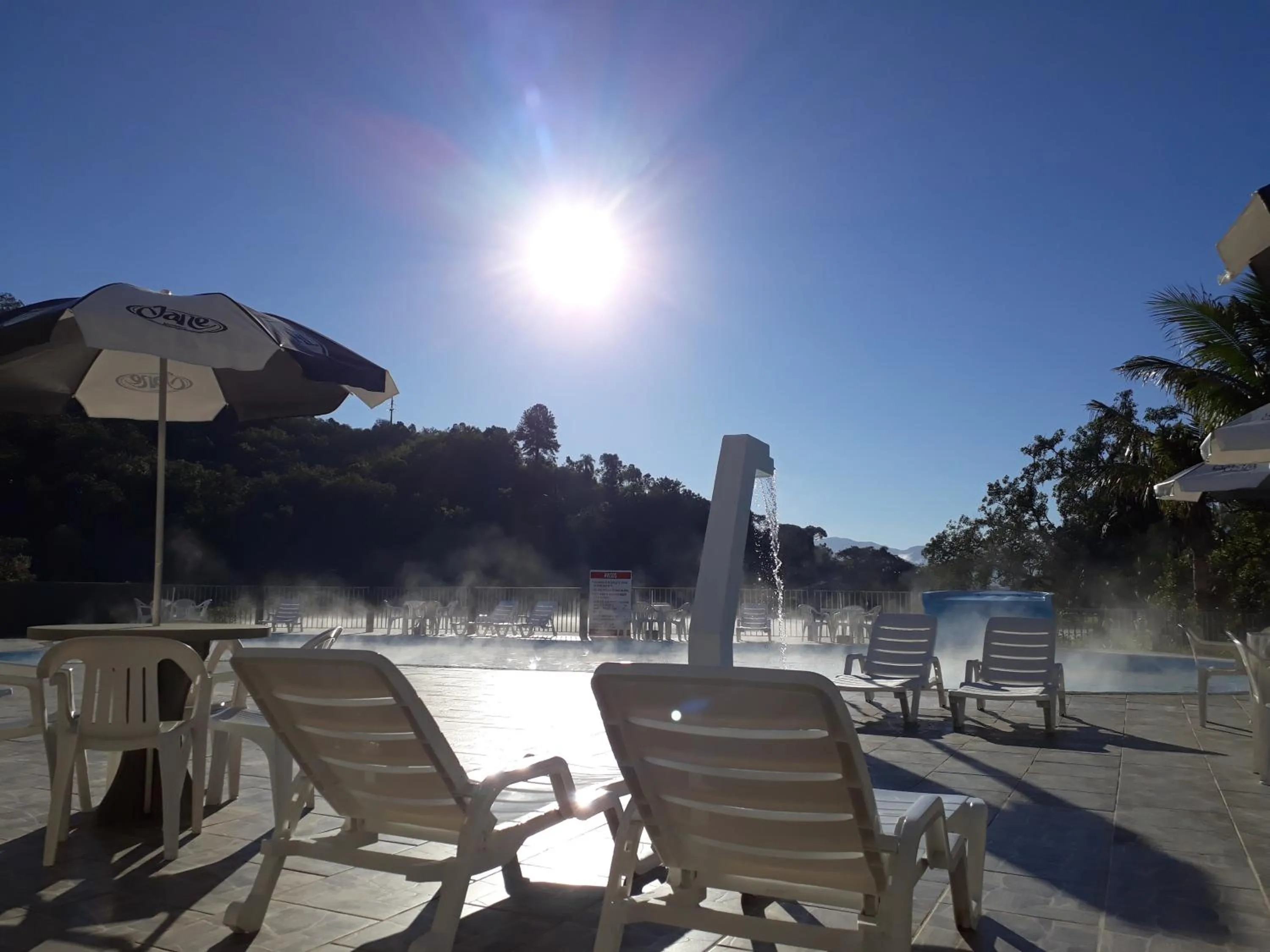Swimming pool in Hotel Termas do Lago