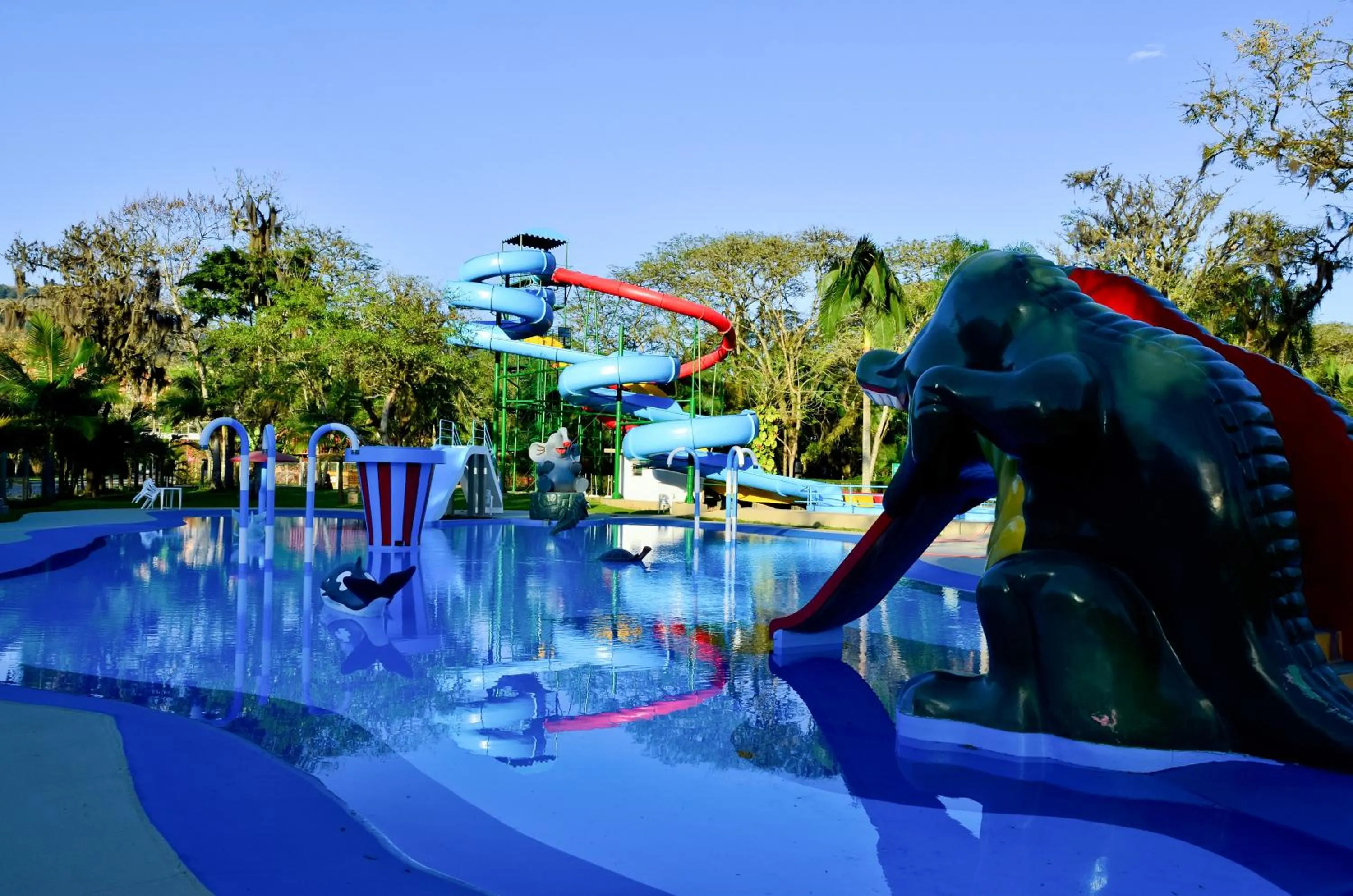 Children play ground in Hotel Termas do Lago