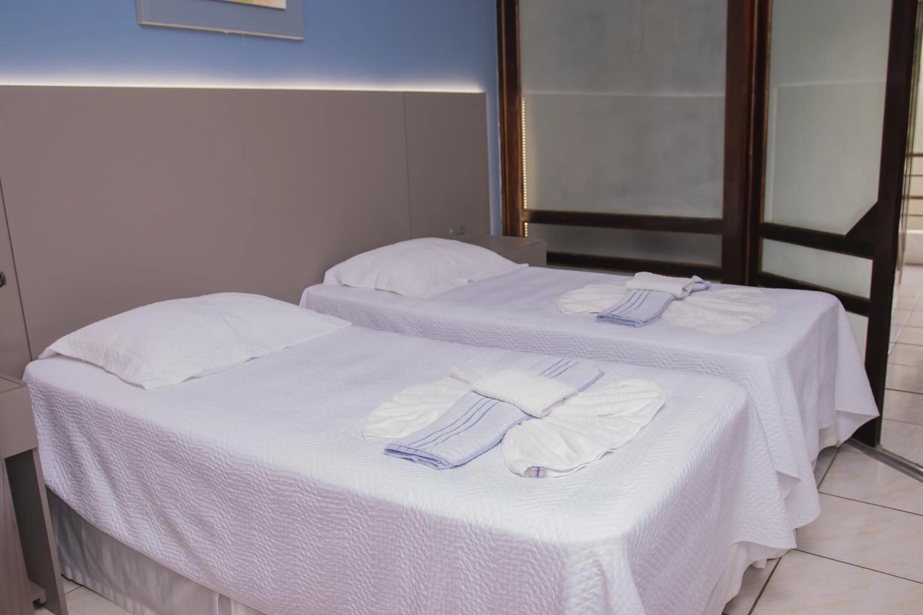 Bed in Hotel Termas do Lago