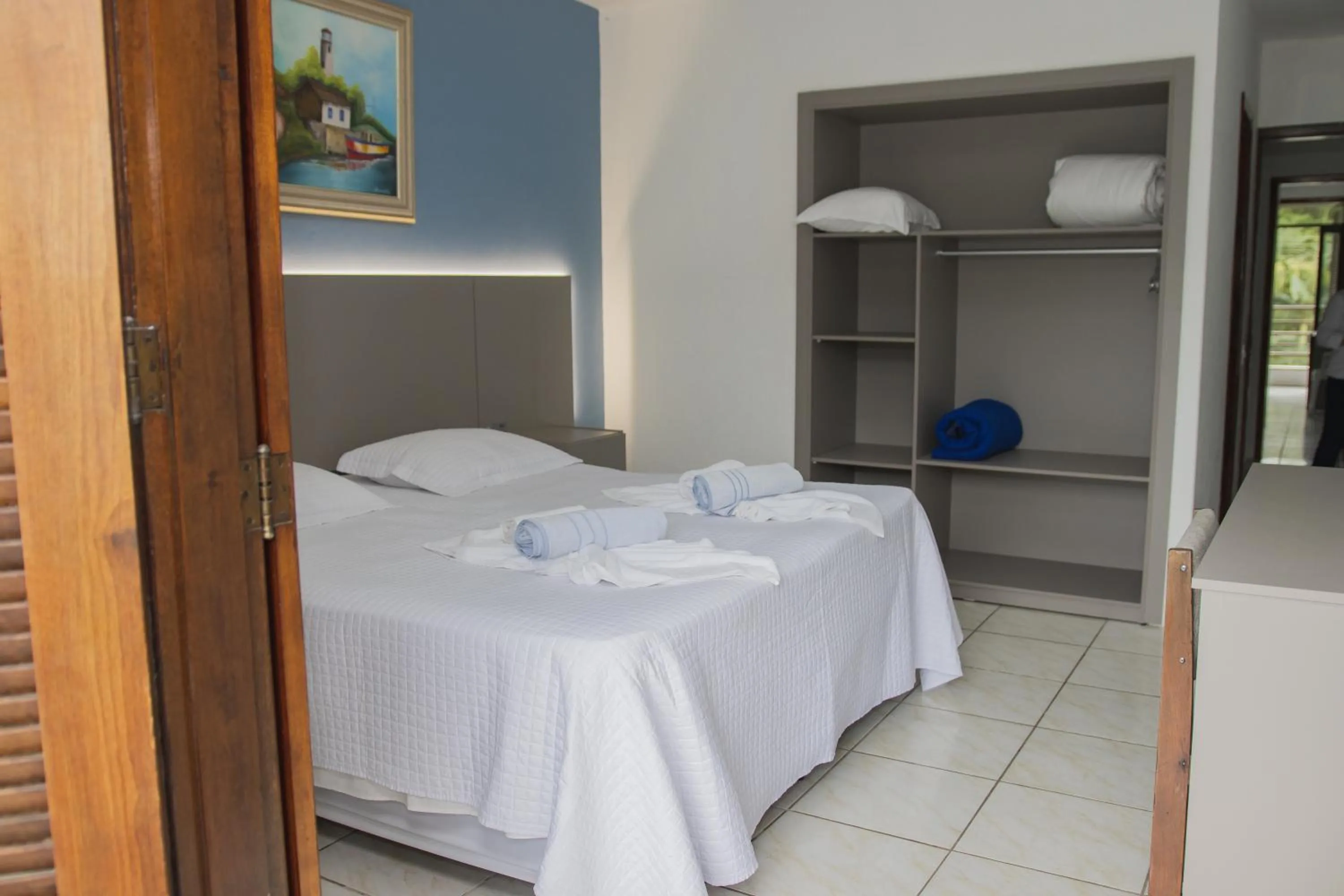 Bed in Hotel Termas do Lago