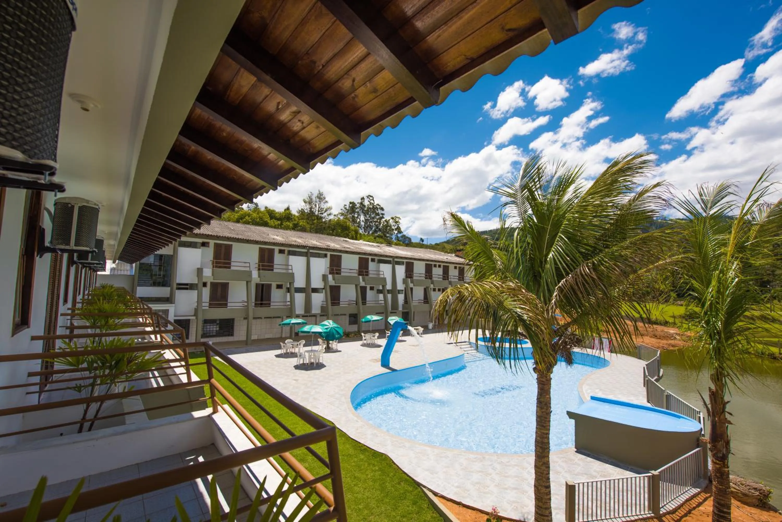 Lake view in Hotel Termas do Lago