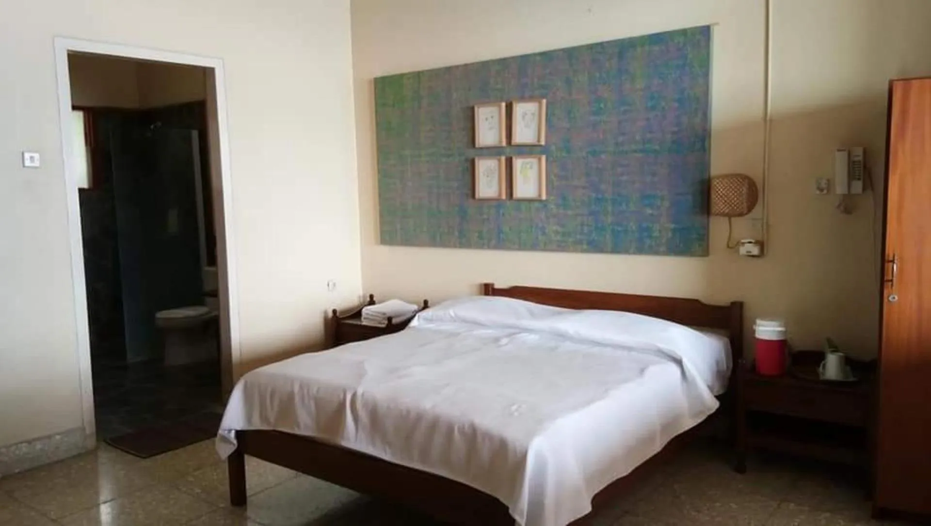 Bed in Bunga Ayu Seaside Resort