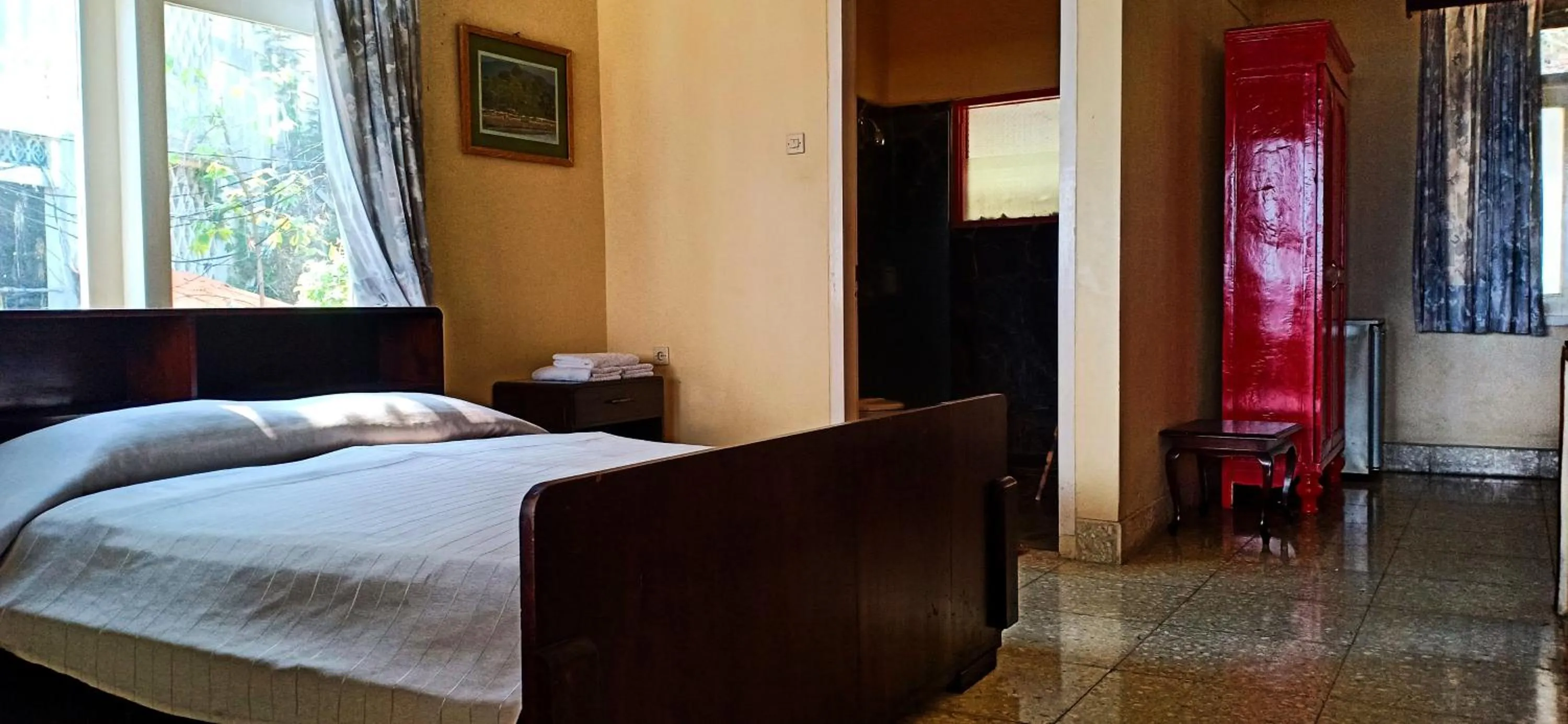 Bed in Bunga Ayu Seaside Resort