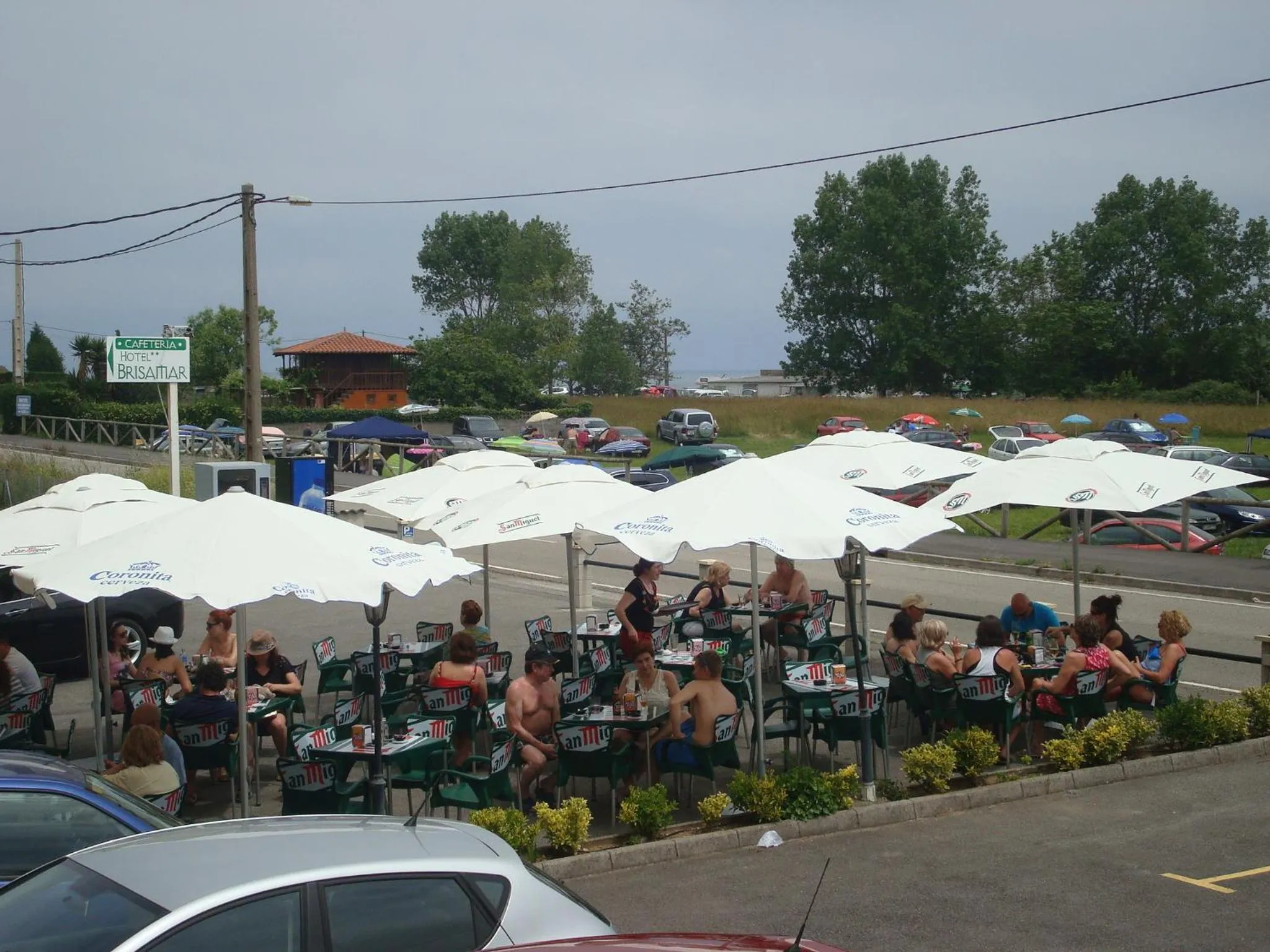 Facade/entrance in Hotel Brisamar
