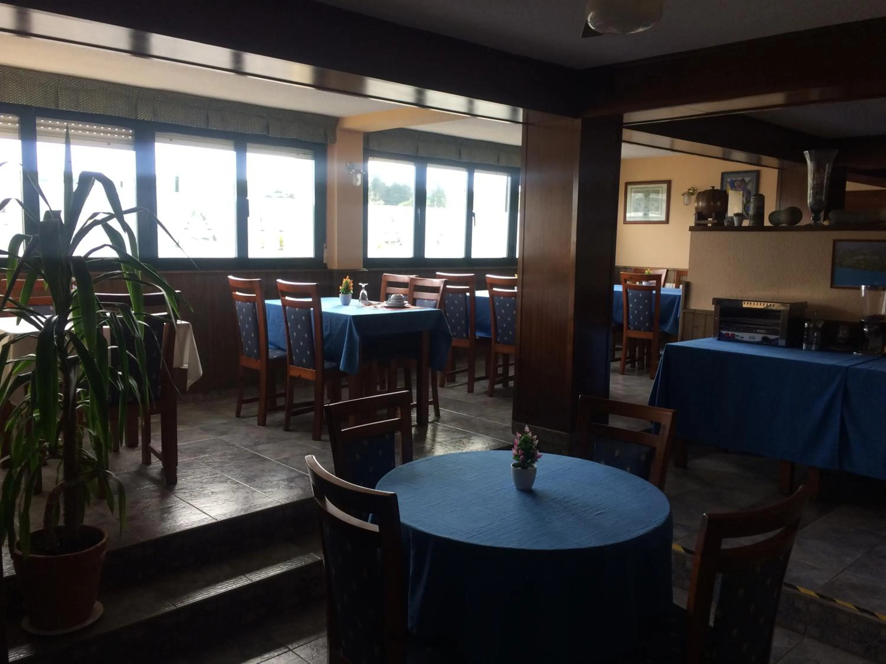 Dining area in Hotel Brisamar
