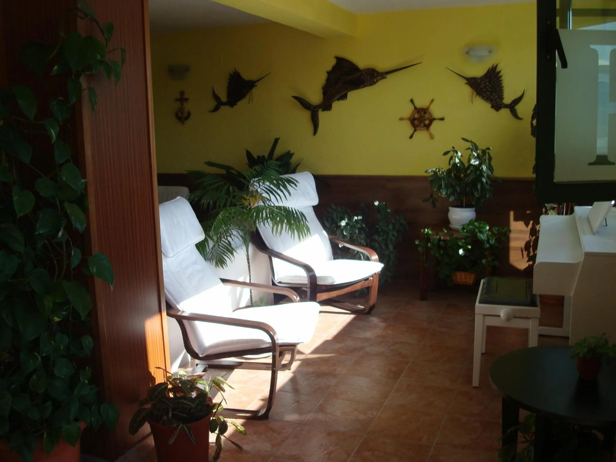 Lobby or reception in Hotel Brisamar