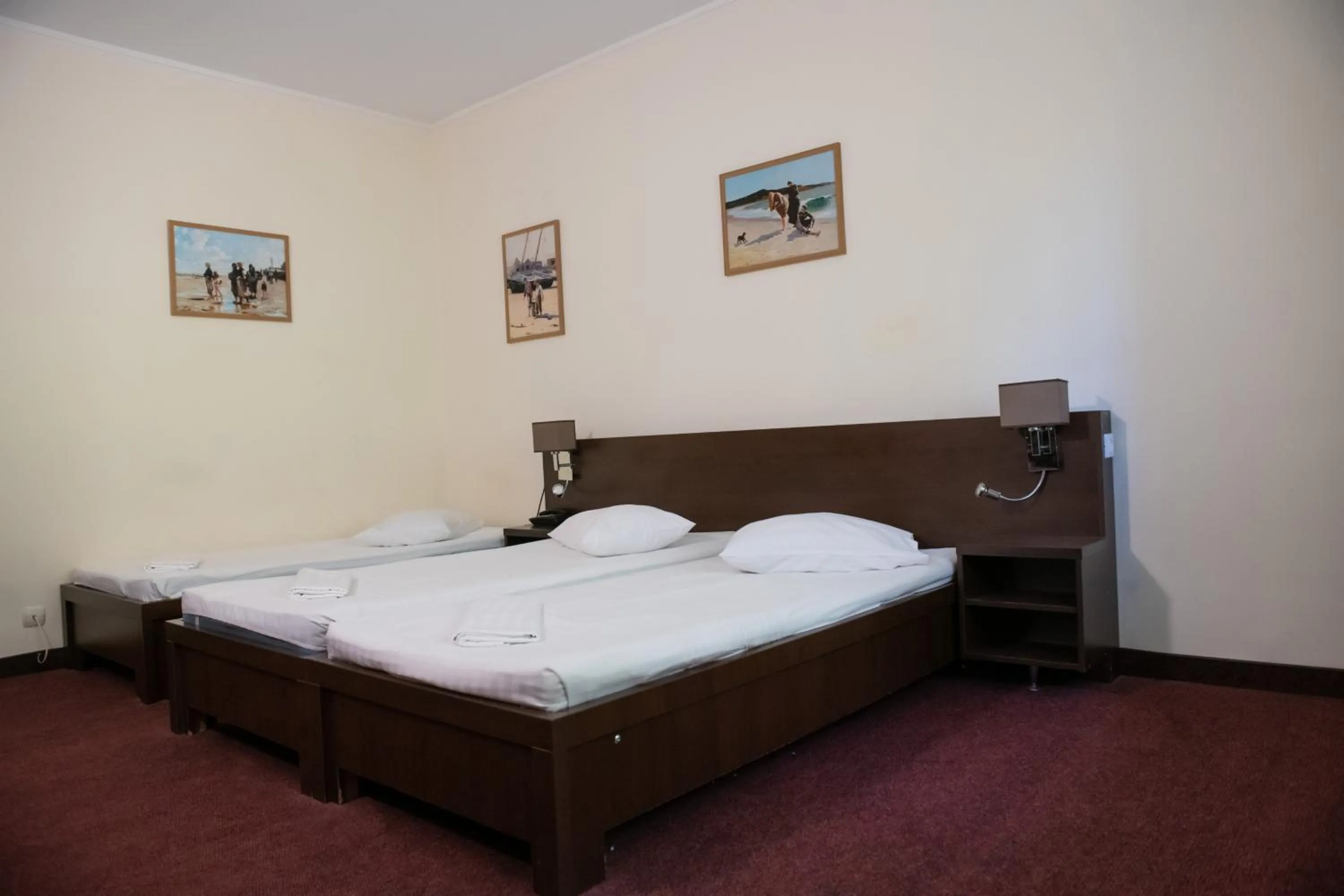 Bed in Hotel Panoramic