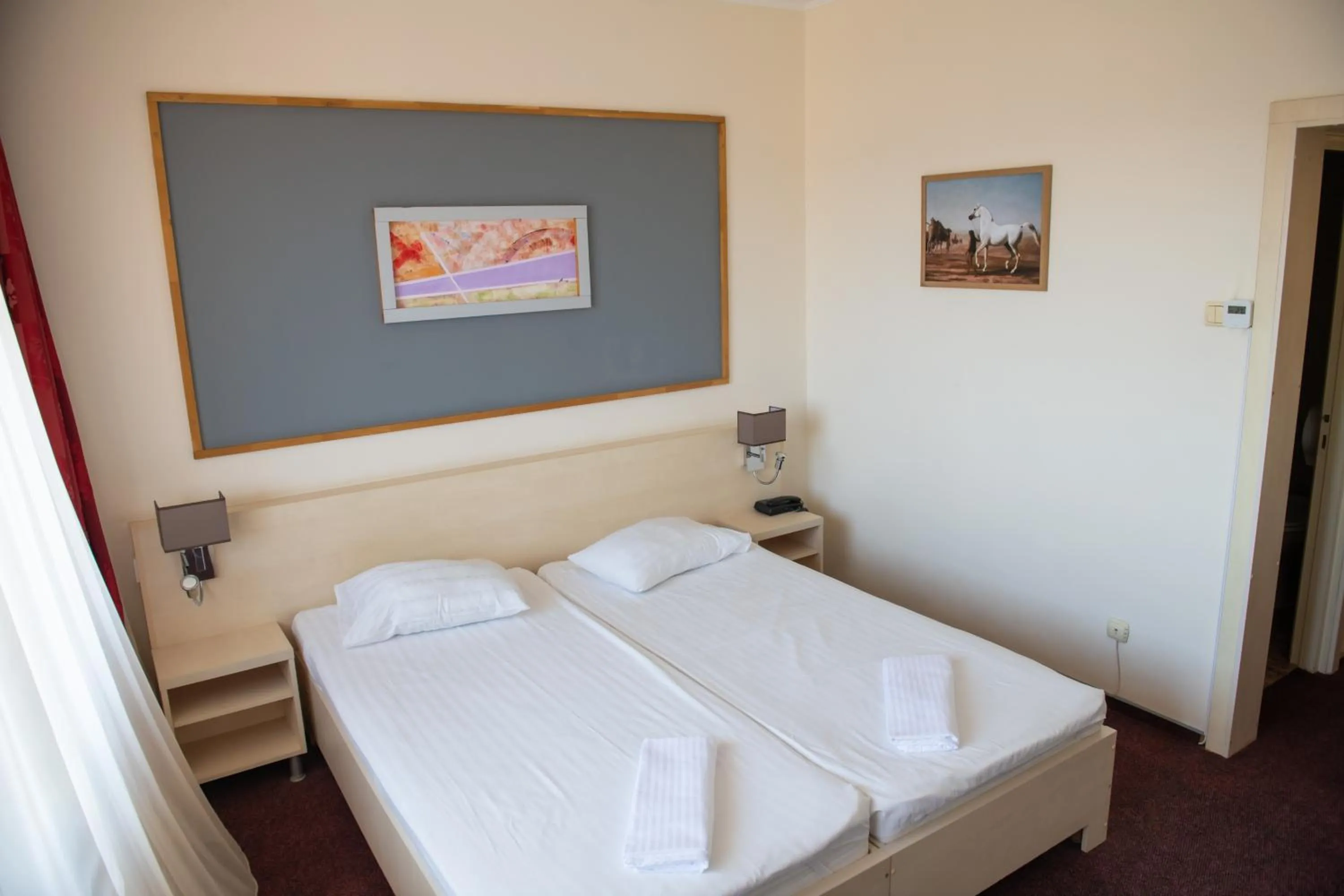 Bed in Hotel Panoramic