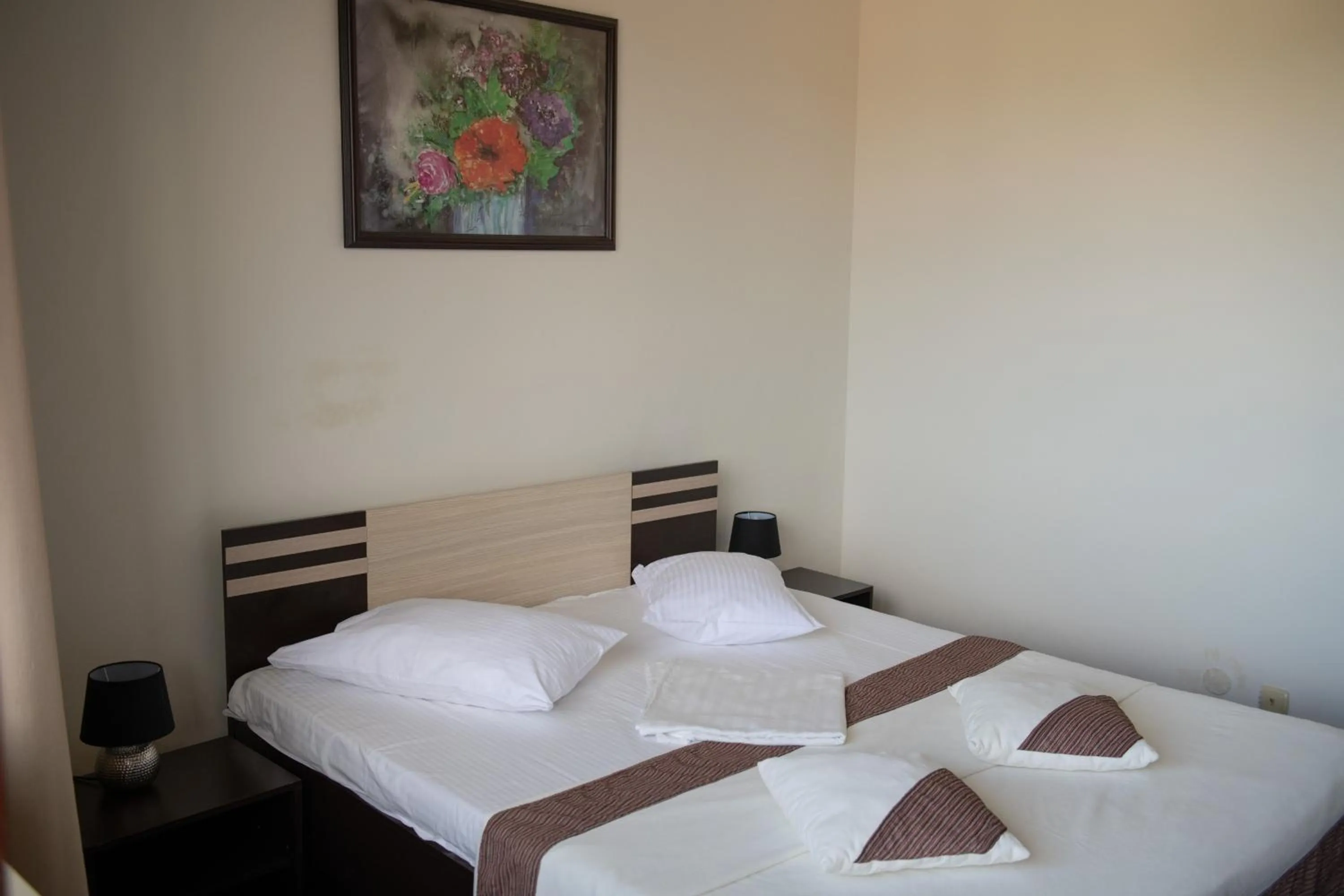 Bed in Hotel Panoramic