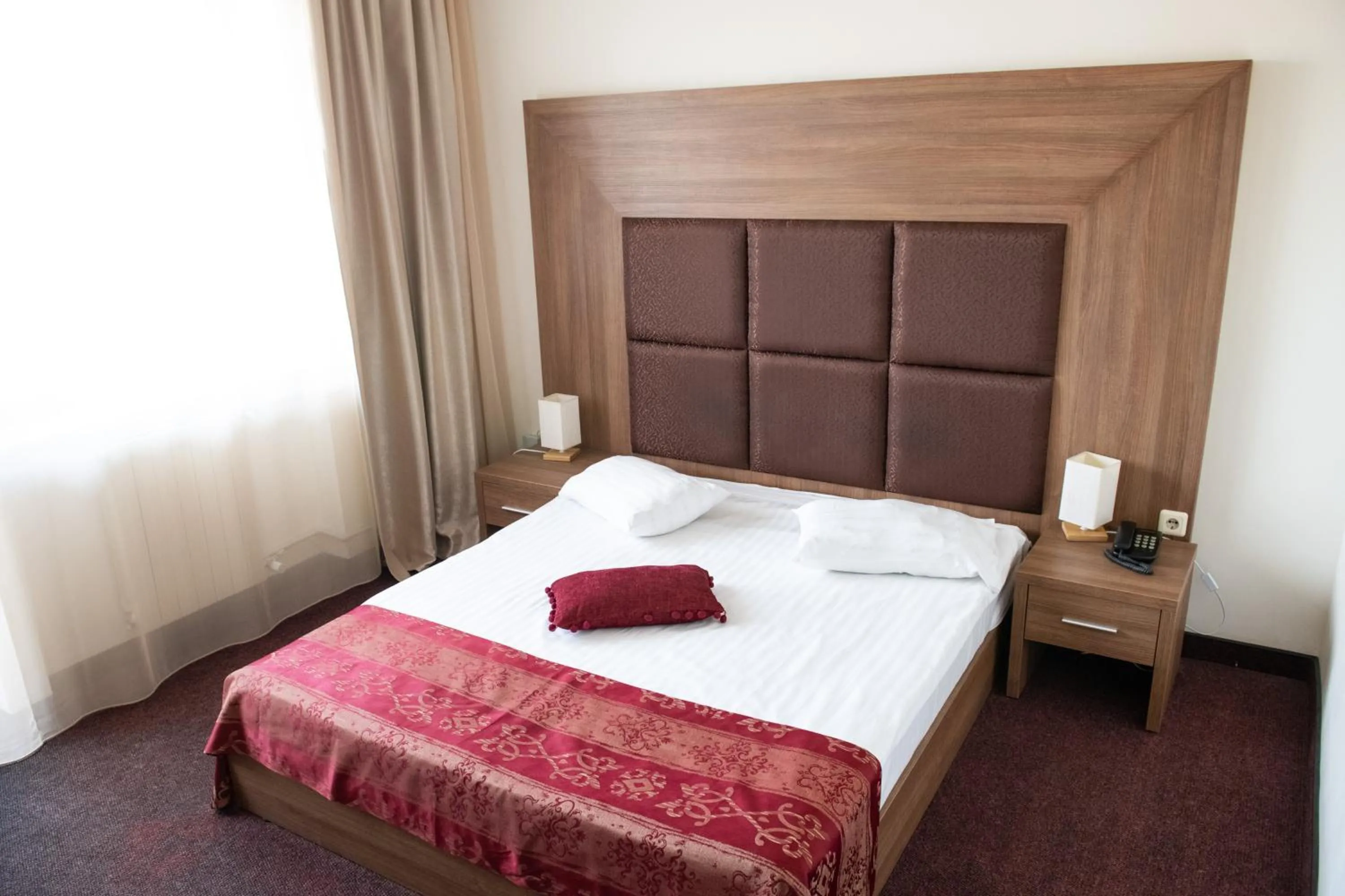 Bed in Hotel Panoramic