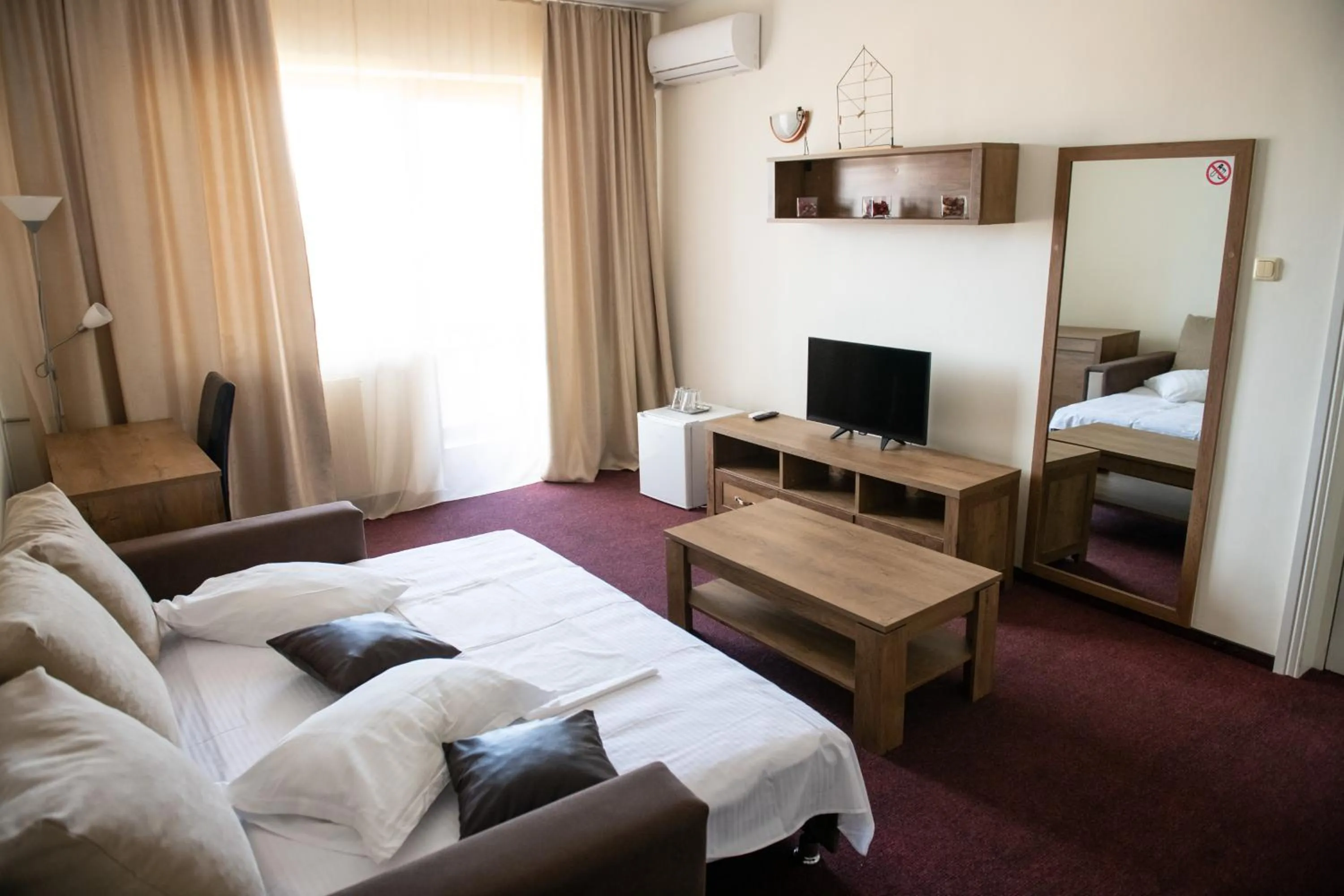 Bed in Hotel Panoramic