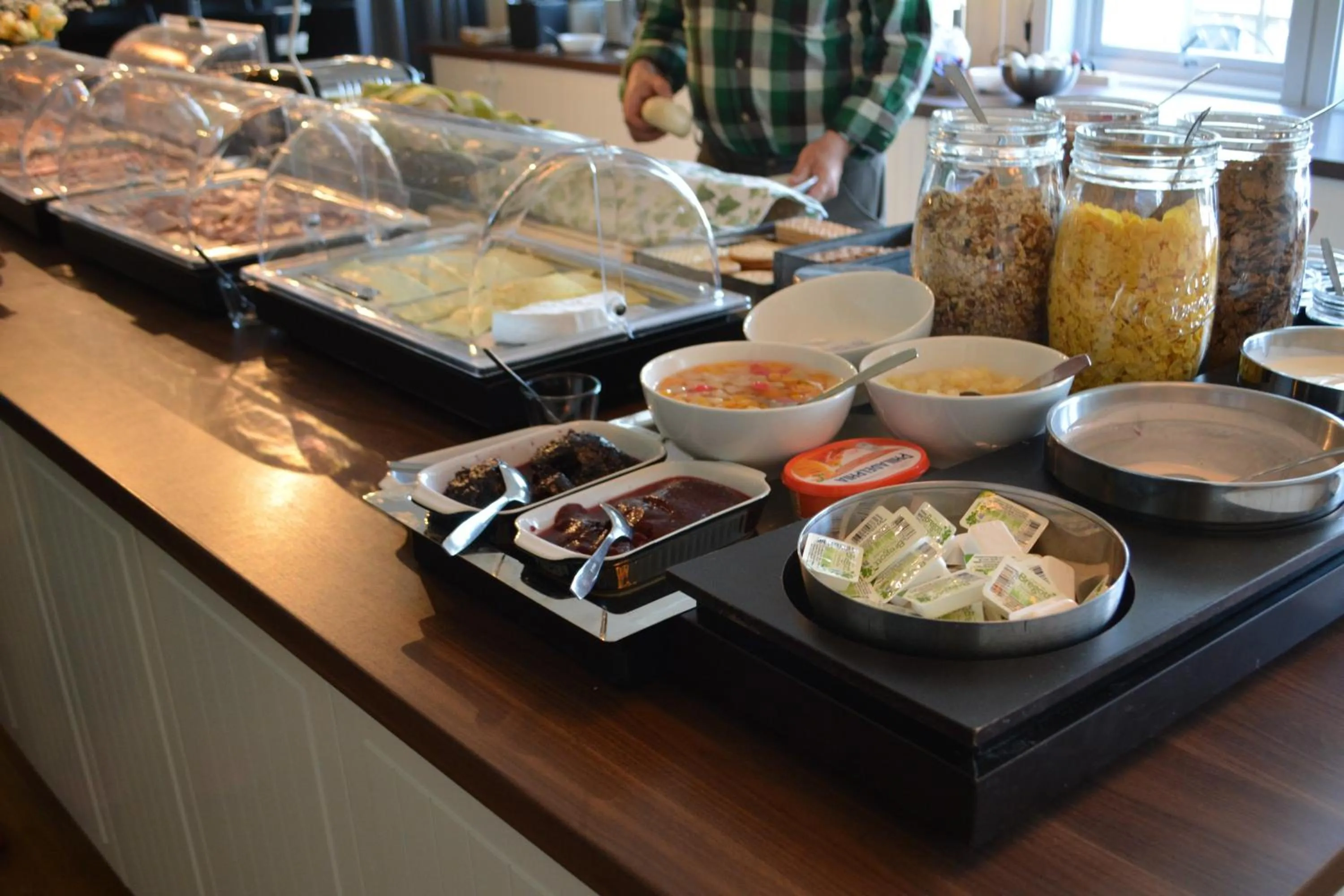 Buffet breakfast in Hotell Lyktan