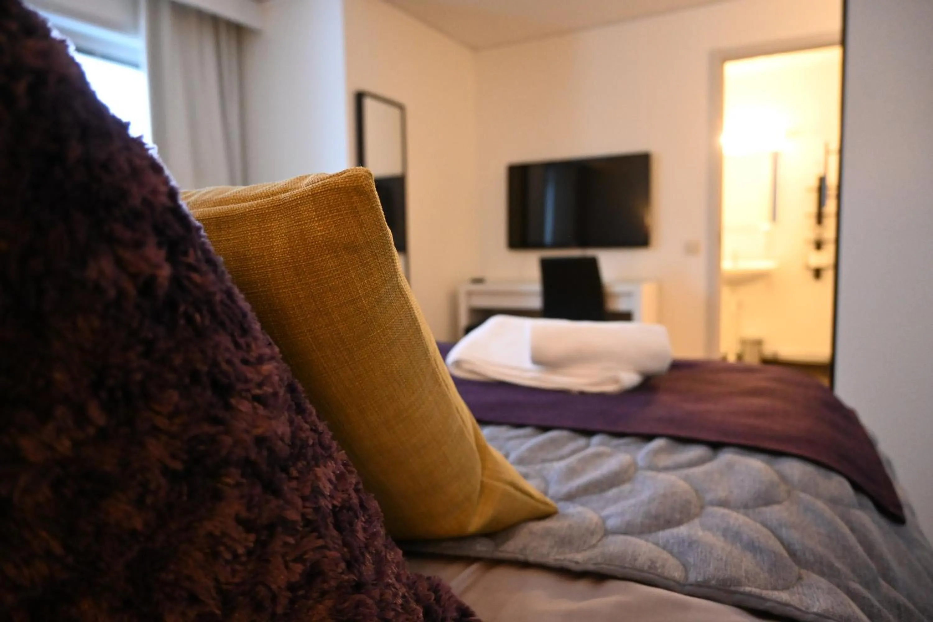 Bed in Hotell Lyktan