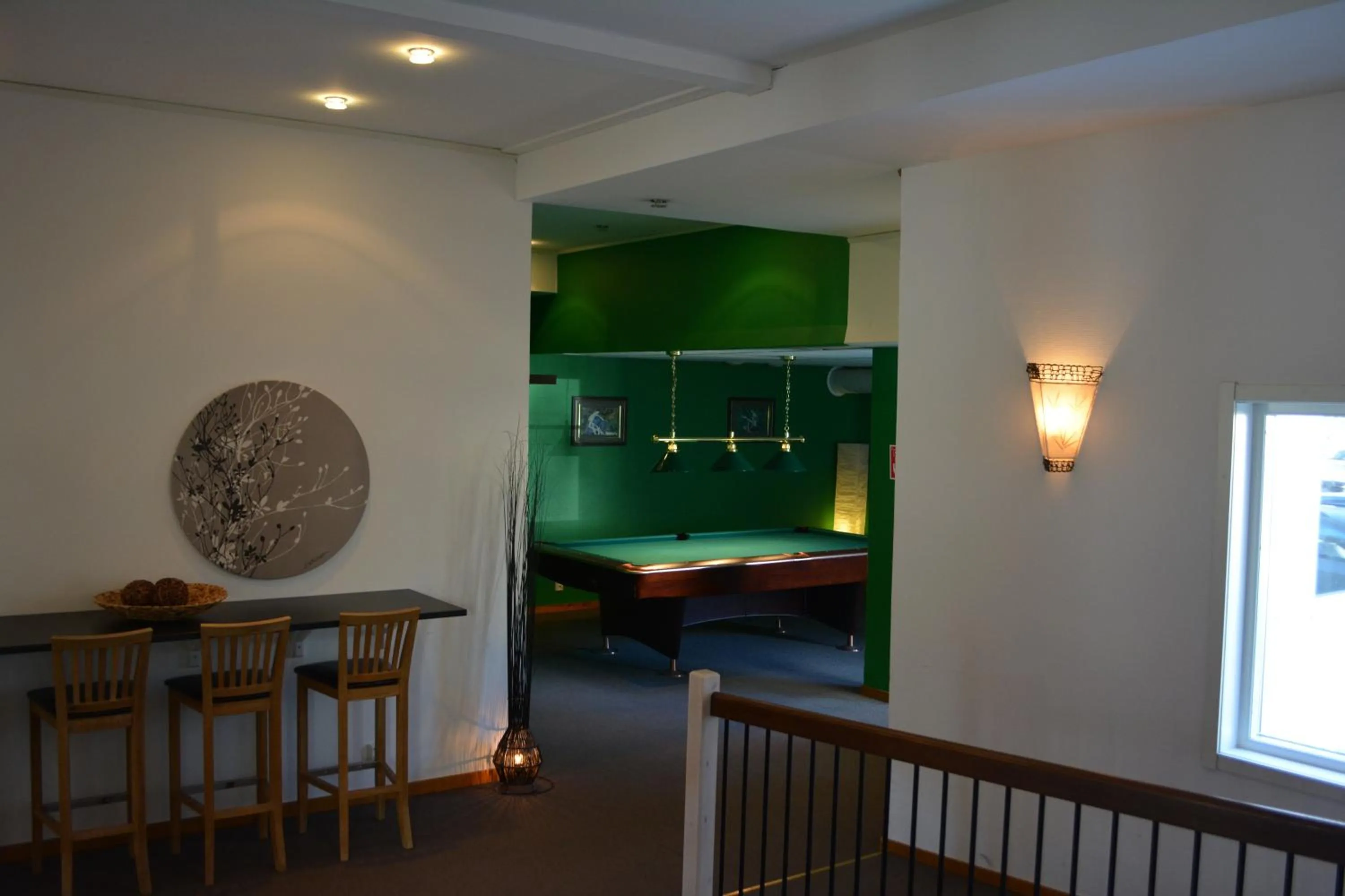 Seating area in Hotell Lyktan