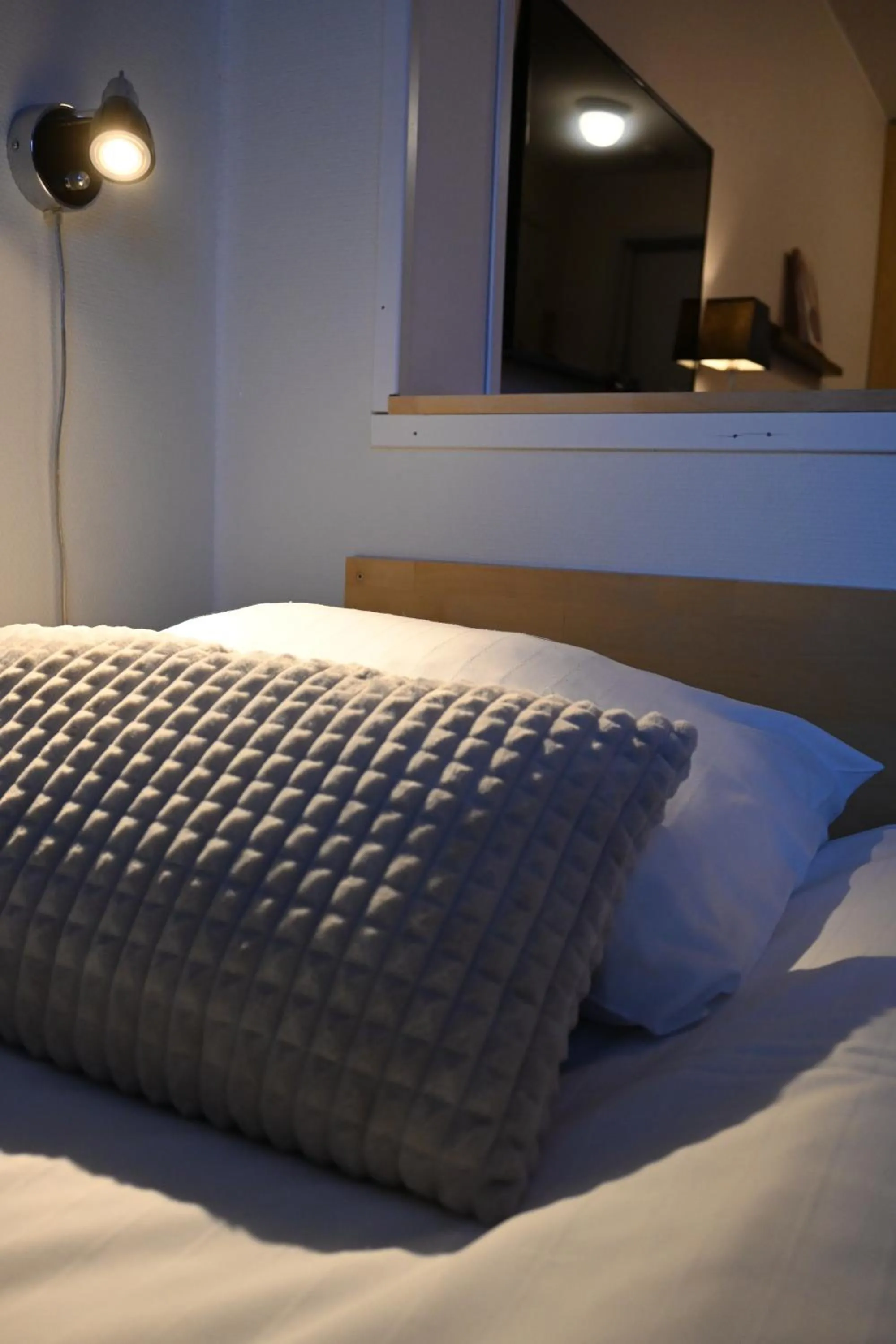 Bed in Hotell Lyktan