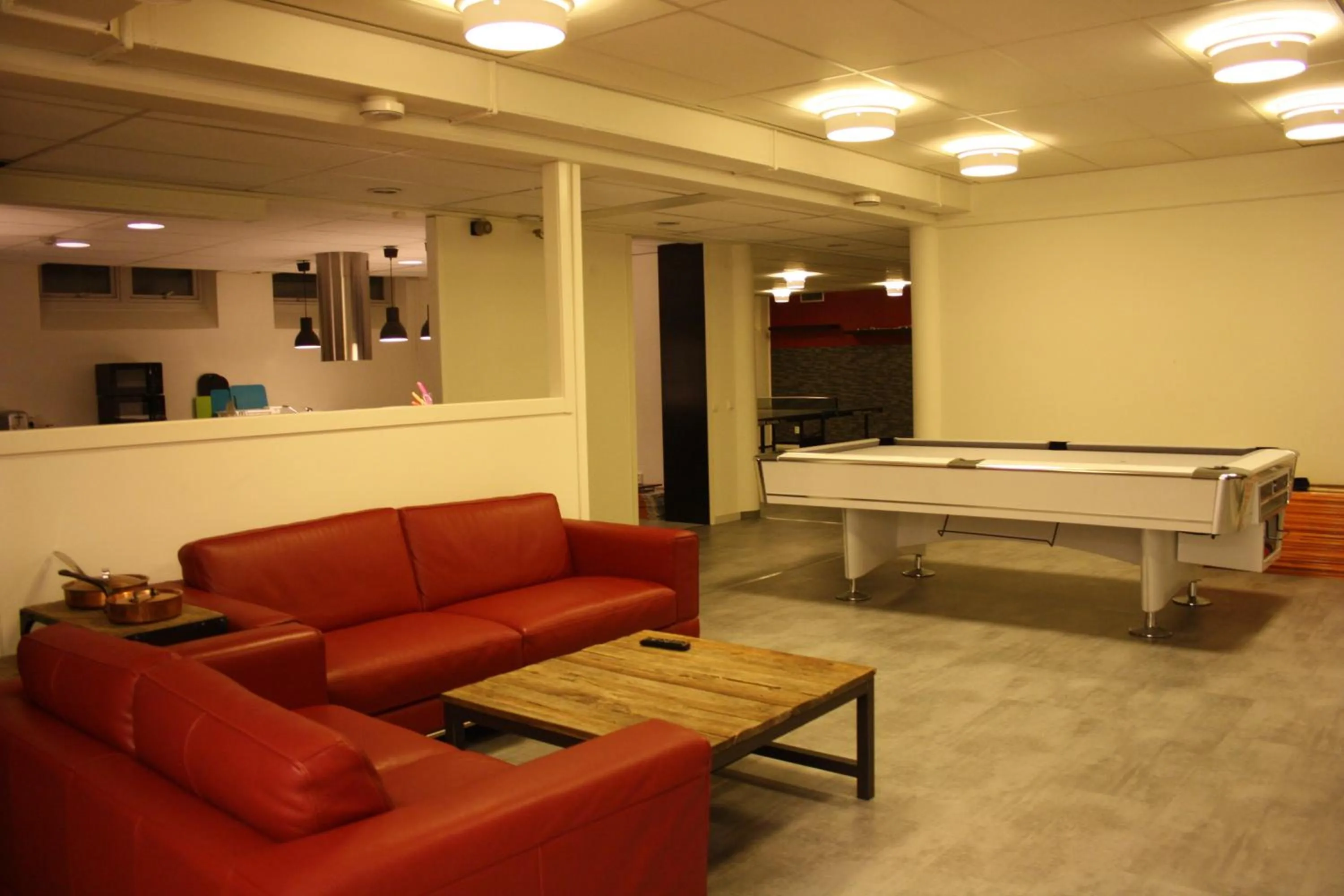 Communal lounge/ TV room in Hotell Lyktan