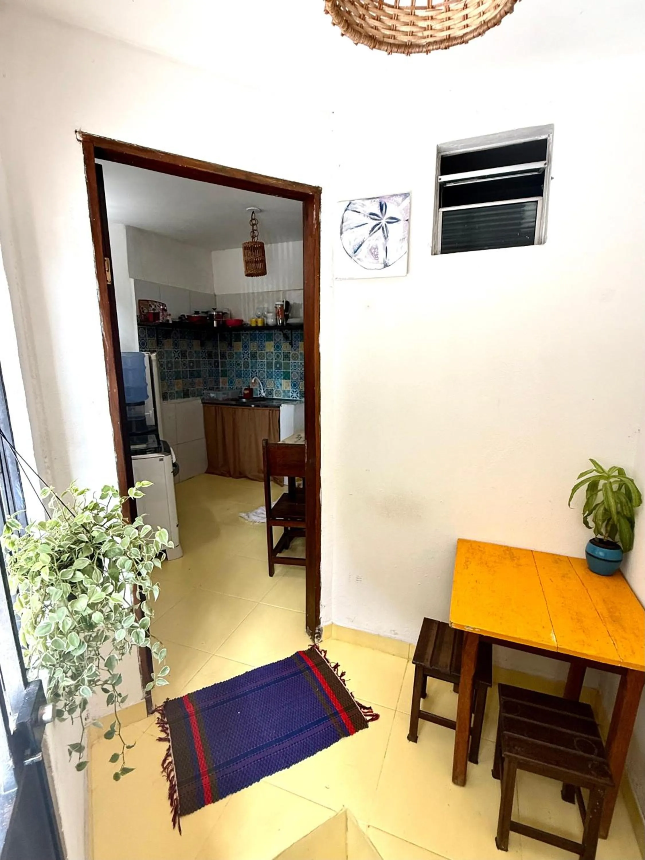 Seating area in Cores da pipa flats