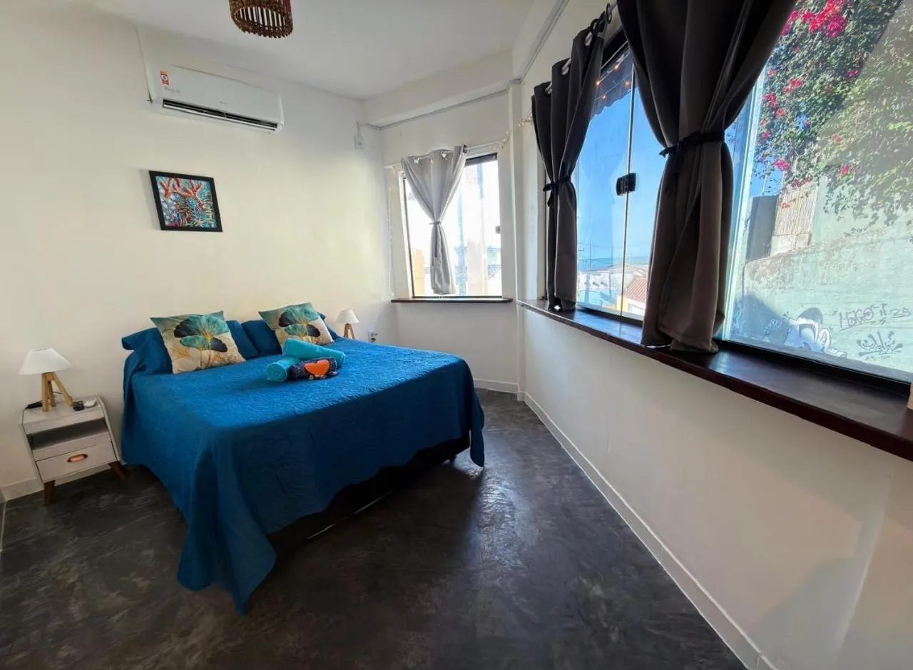 Bed in Cores da pipa flats