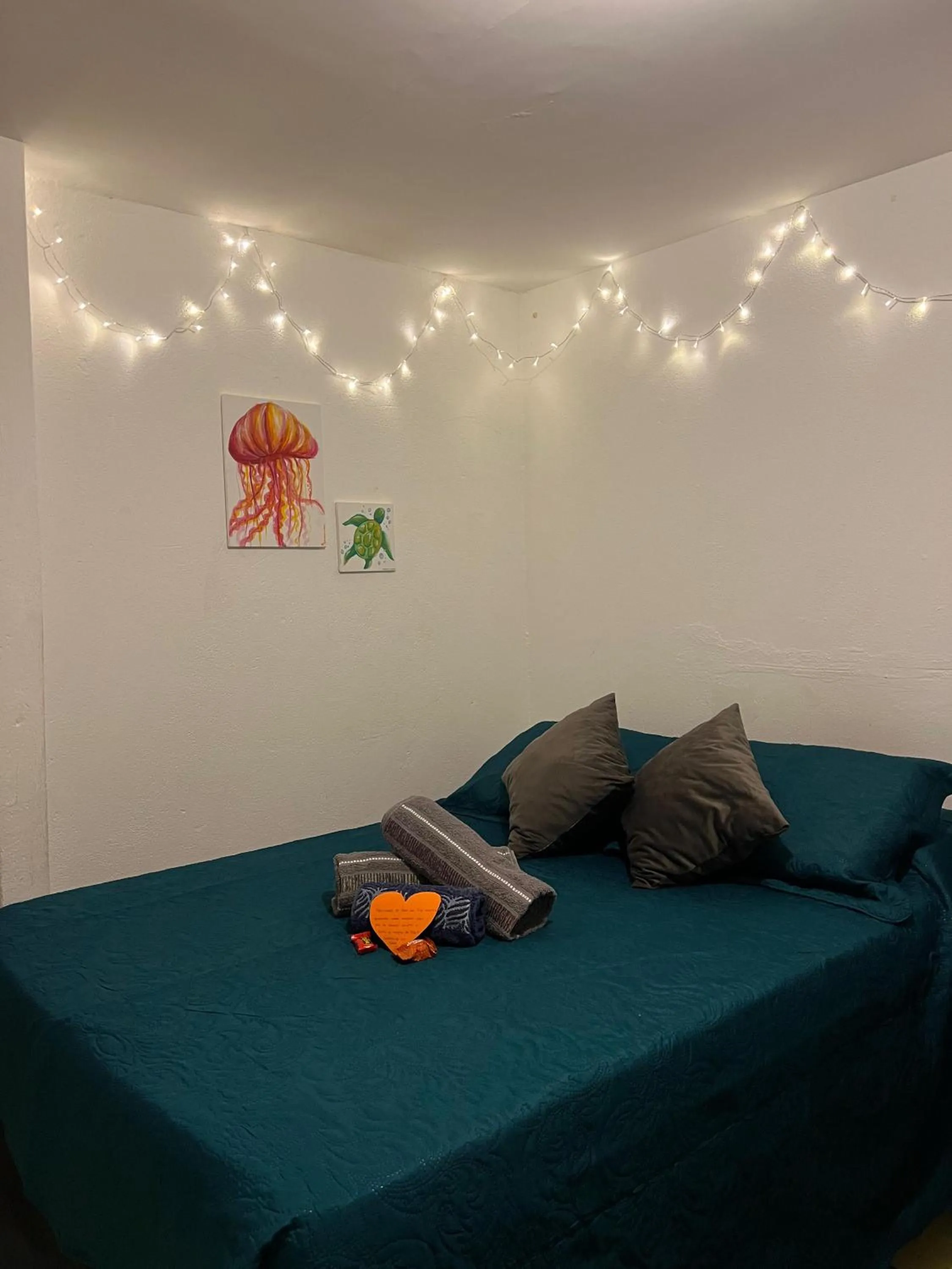 Bed in Cores da pipa flats