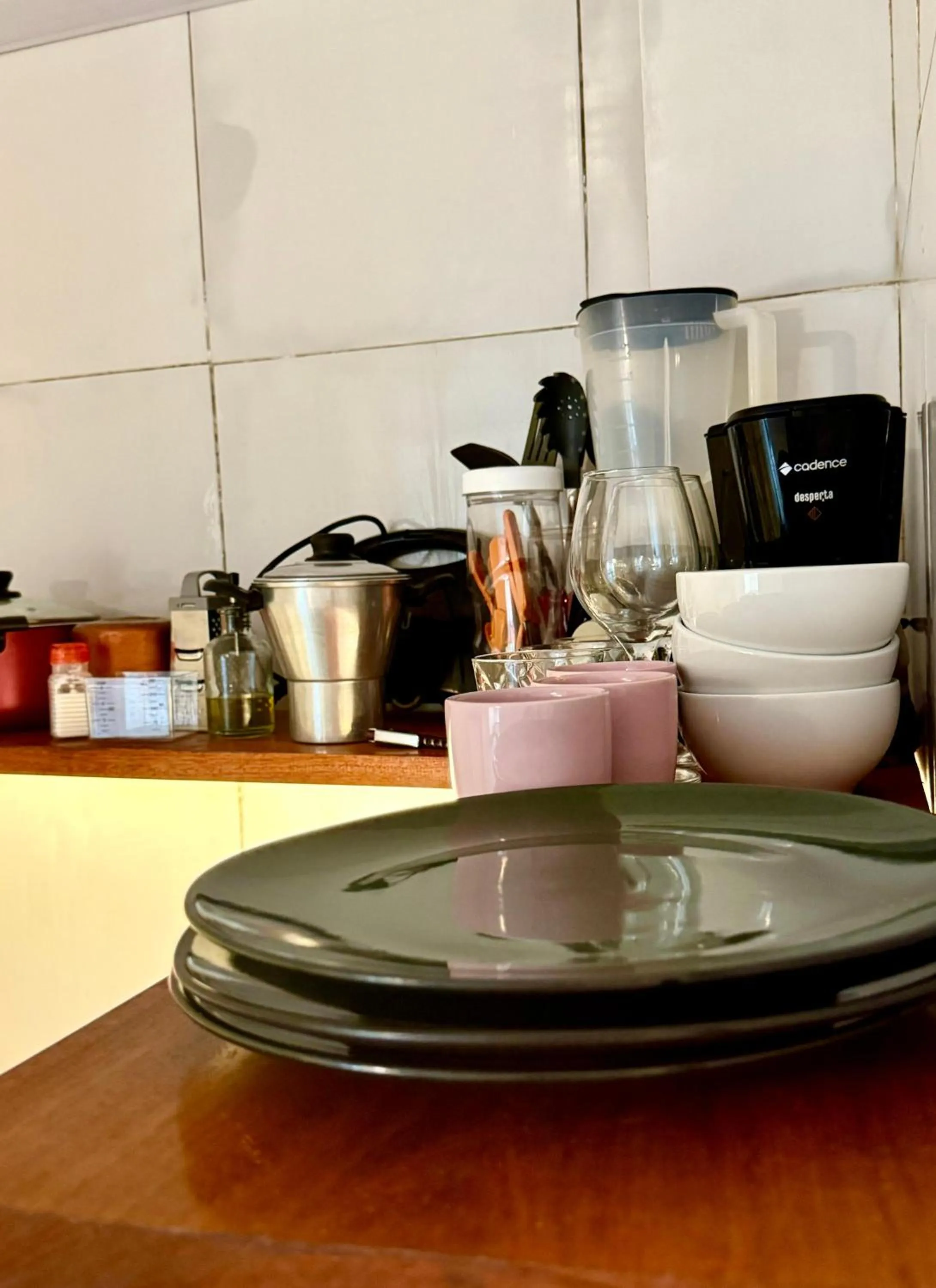 Kitchen or kitchenette in Cores da pipa flats