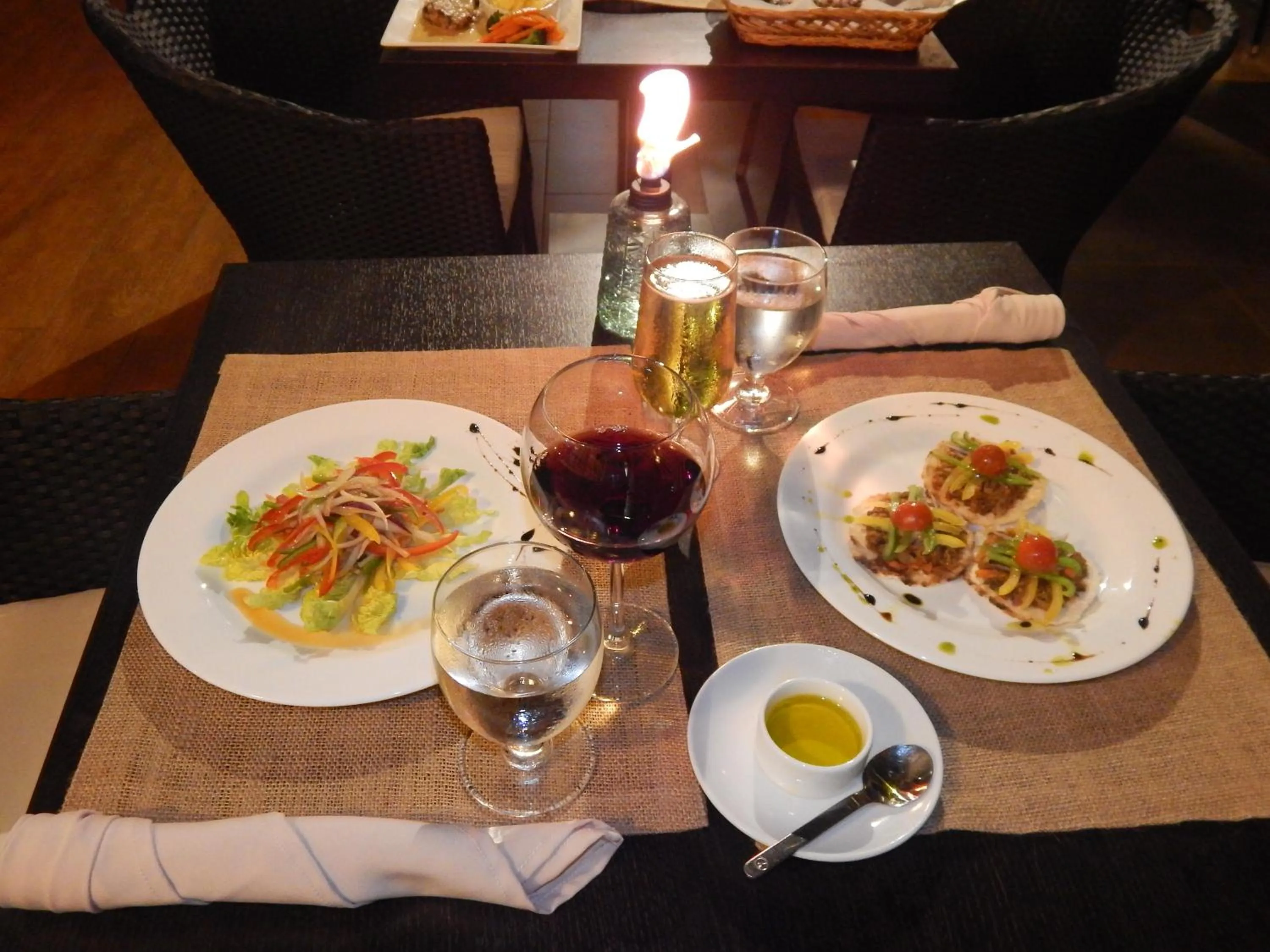 Dinner in Allamanda Hotel