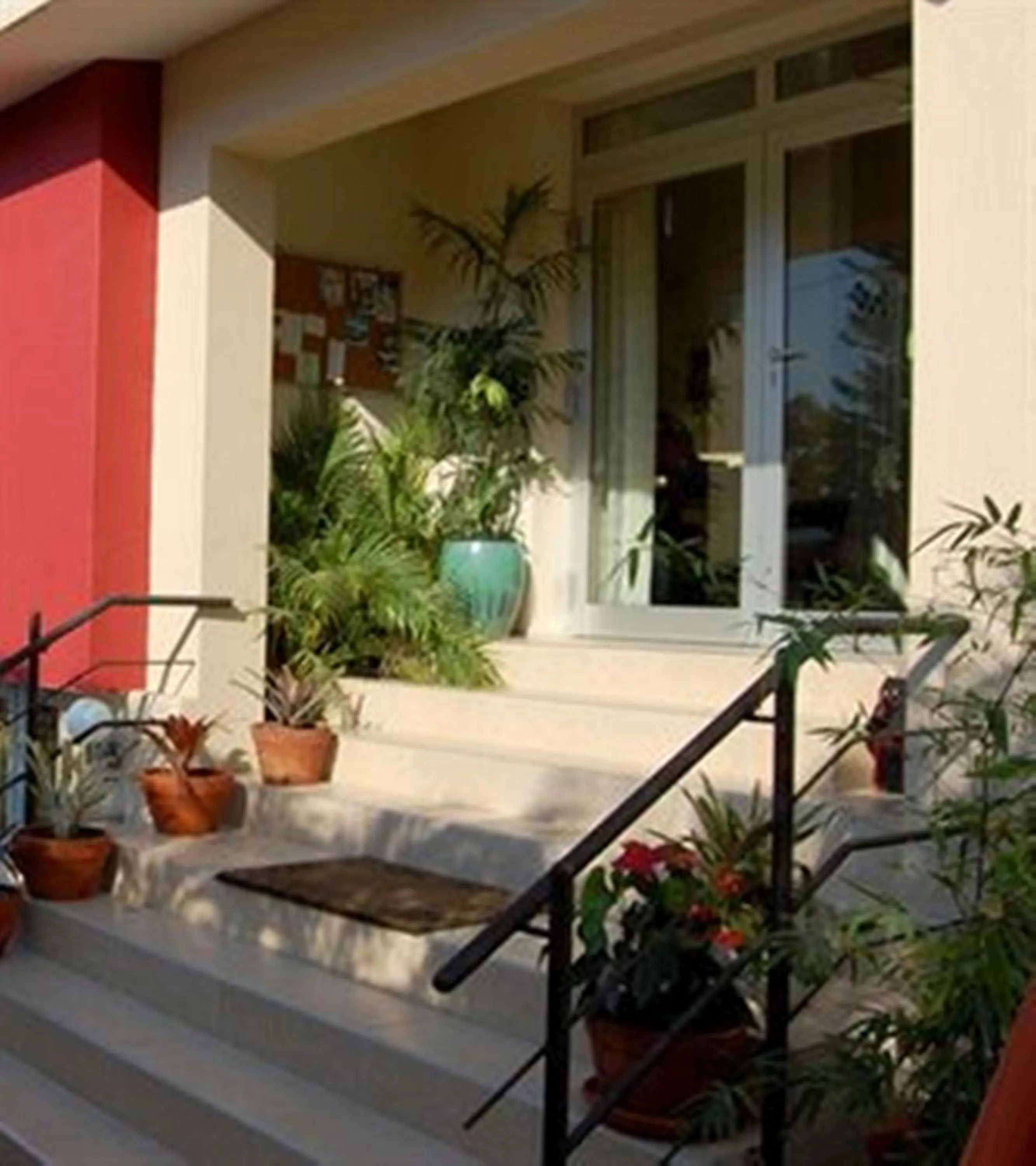 Facade/entrance in Allamanda Hotel