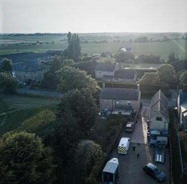 Bird's eye view in Ye Olde Globe & Chequers