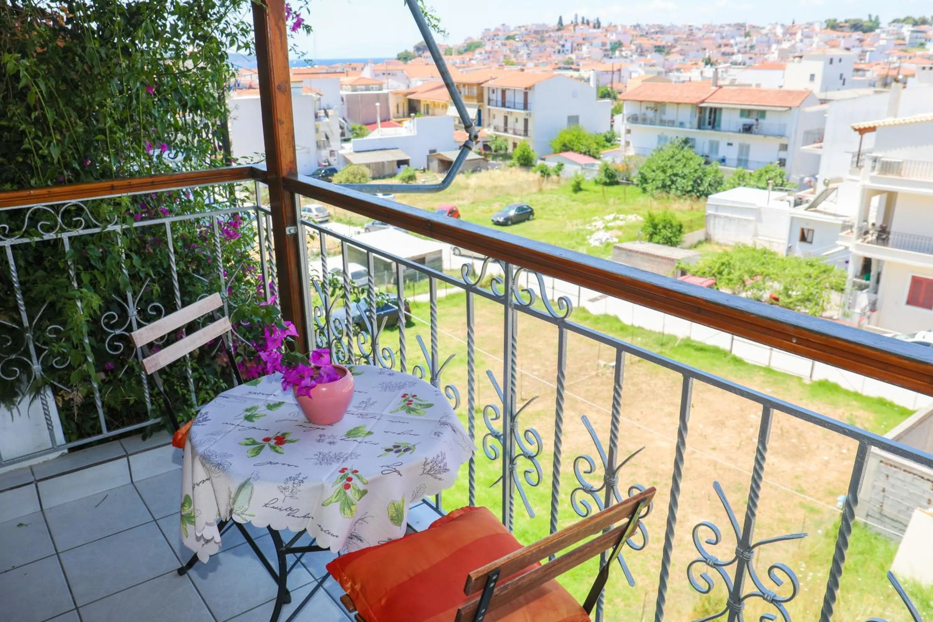 Balcony/Terrace in Vaya Zorba Studios
