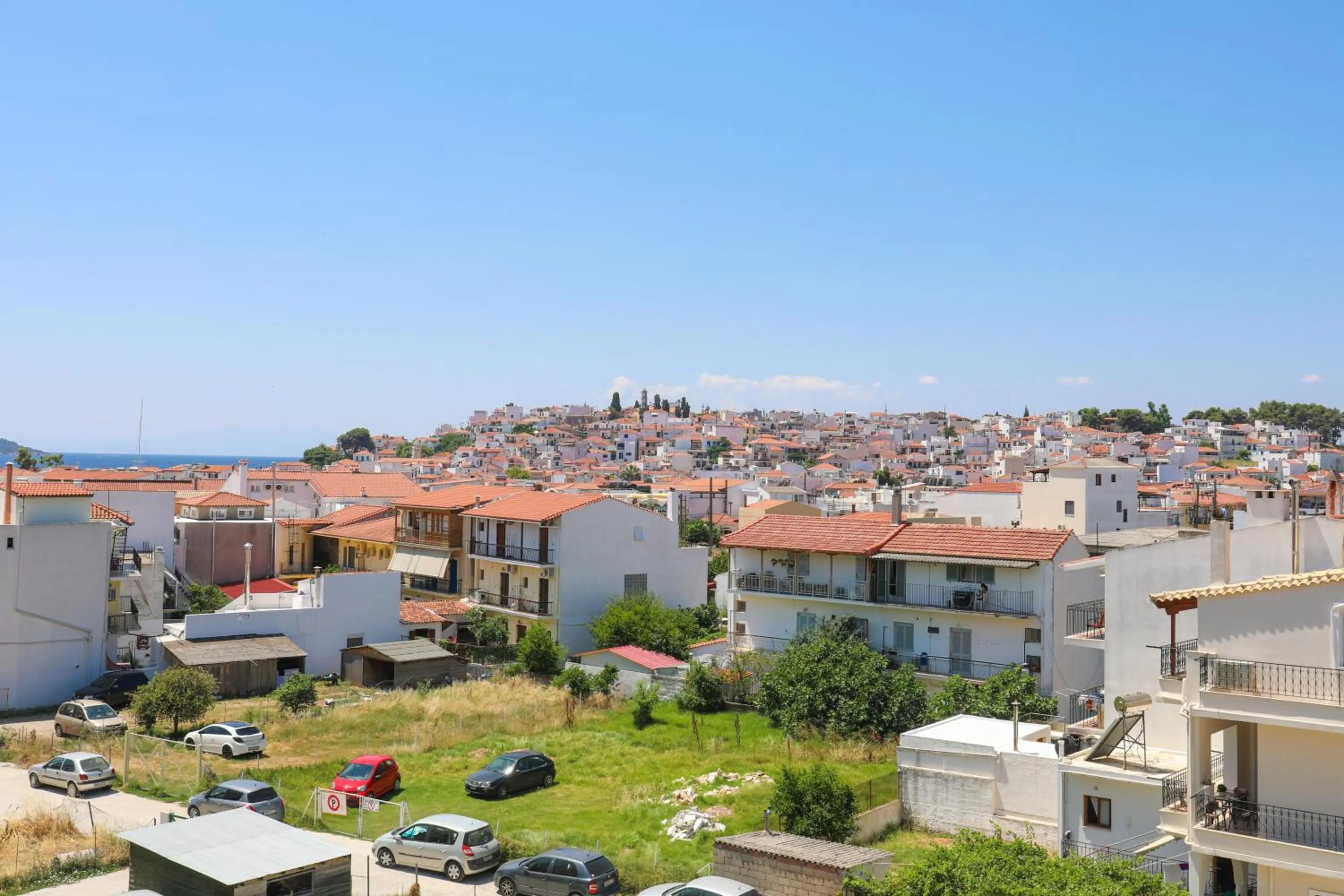 City view in Vaya Zorba Studios