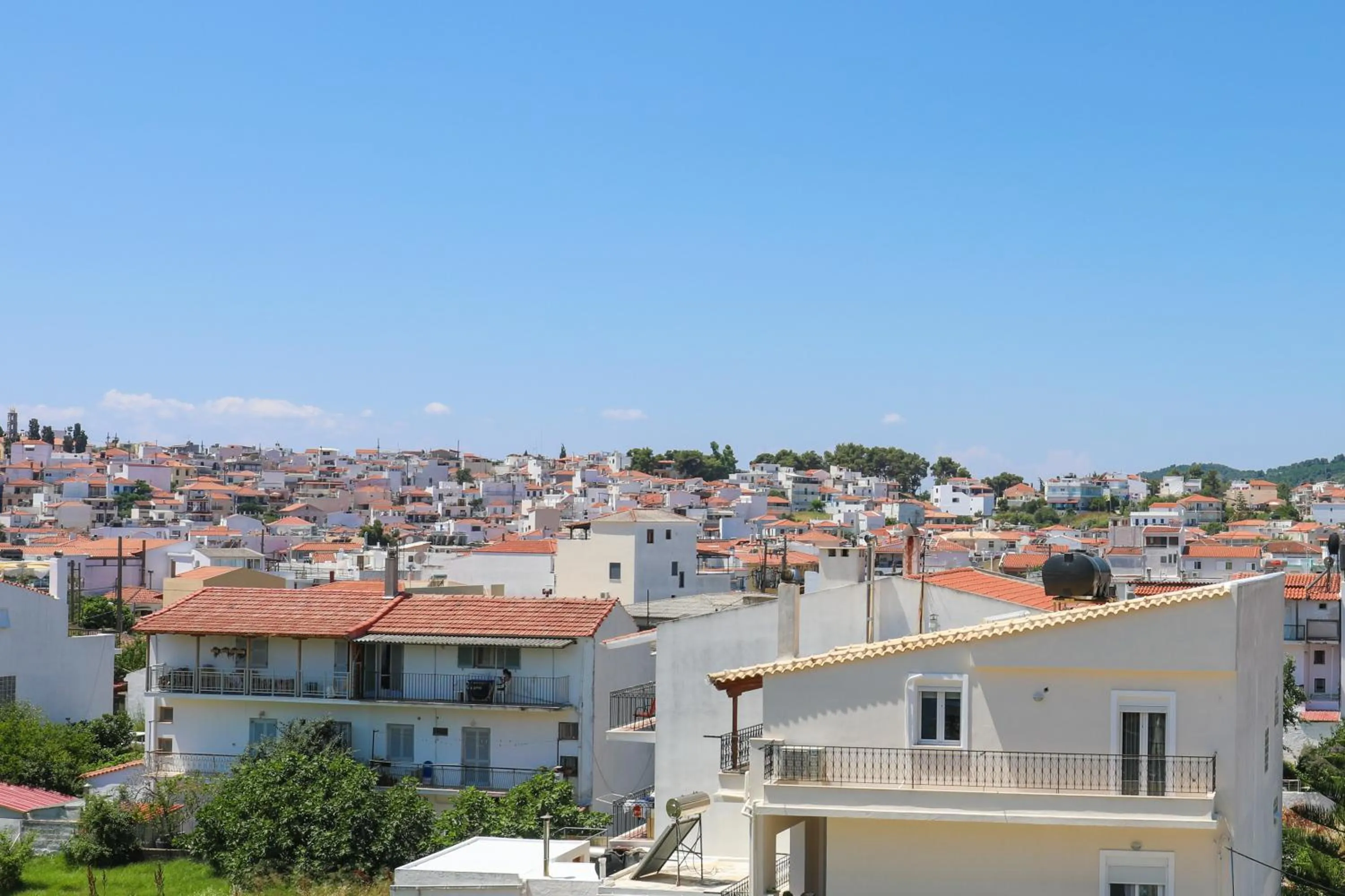 City view in Vaya Zorba Studios
