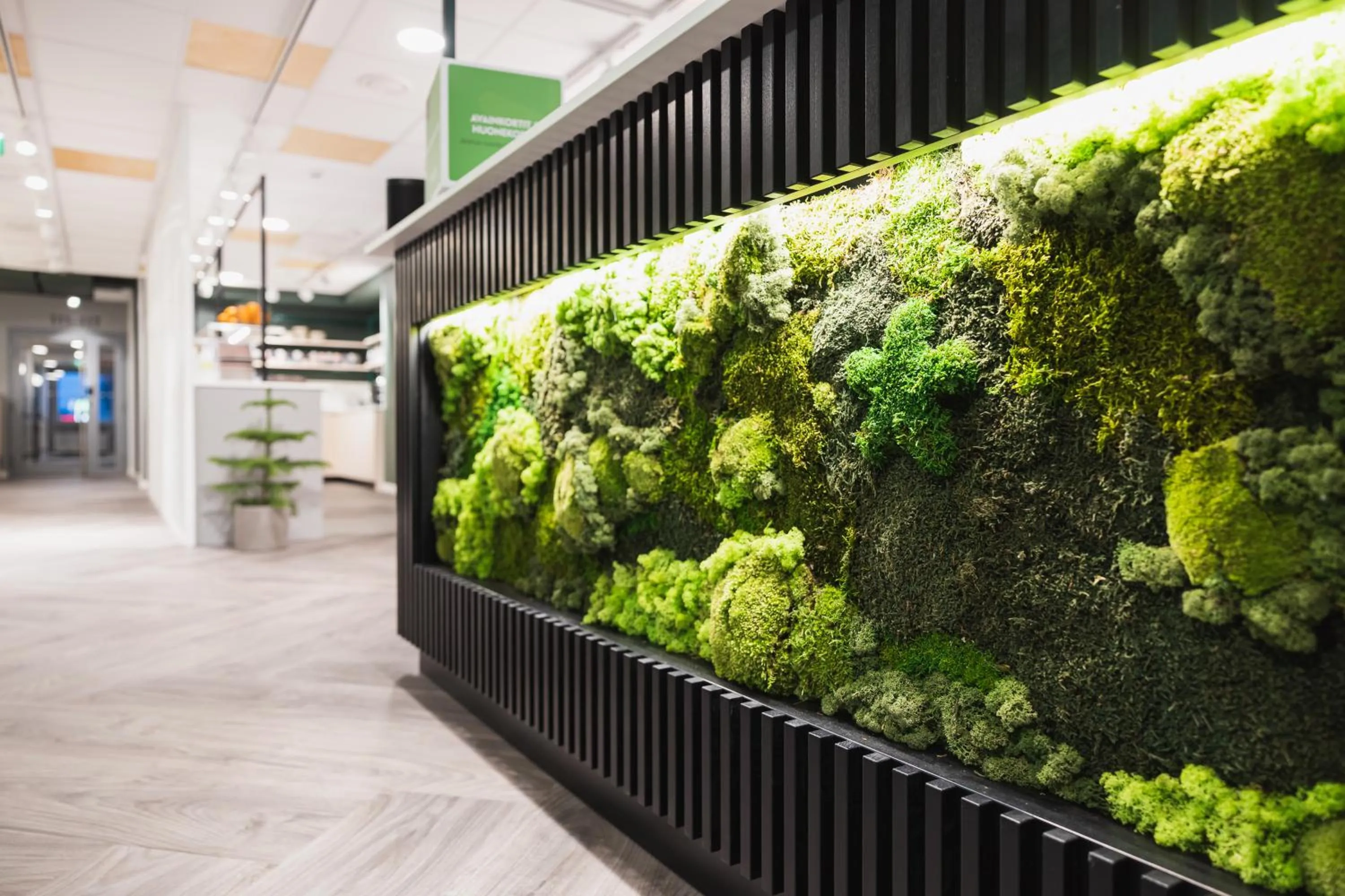 Lobby or reception in GreenStar Hotel Vaasa