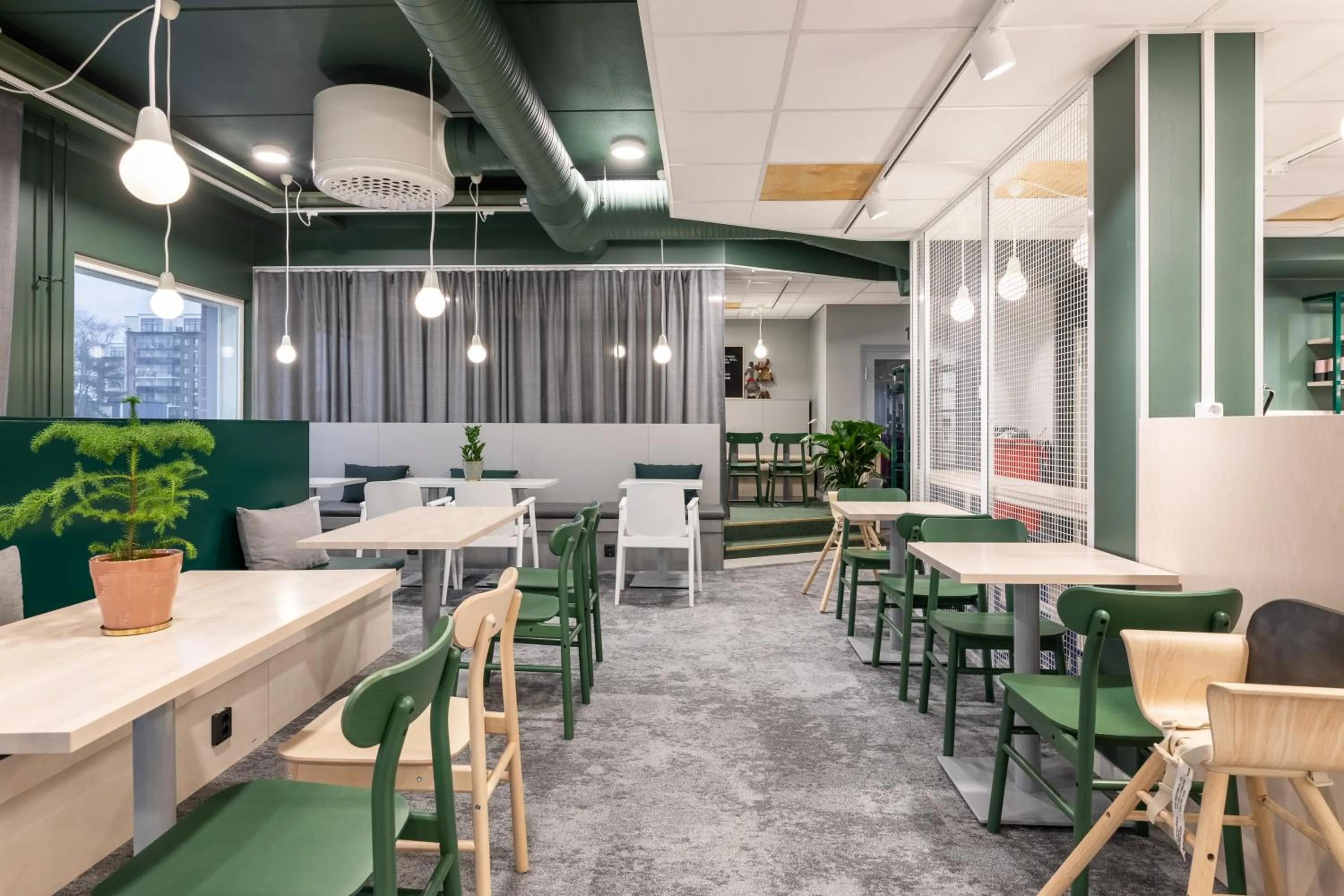 Restaurant/places to eat in GreenStar Hotel Vaasa