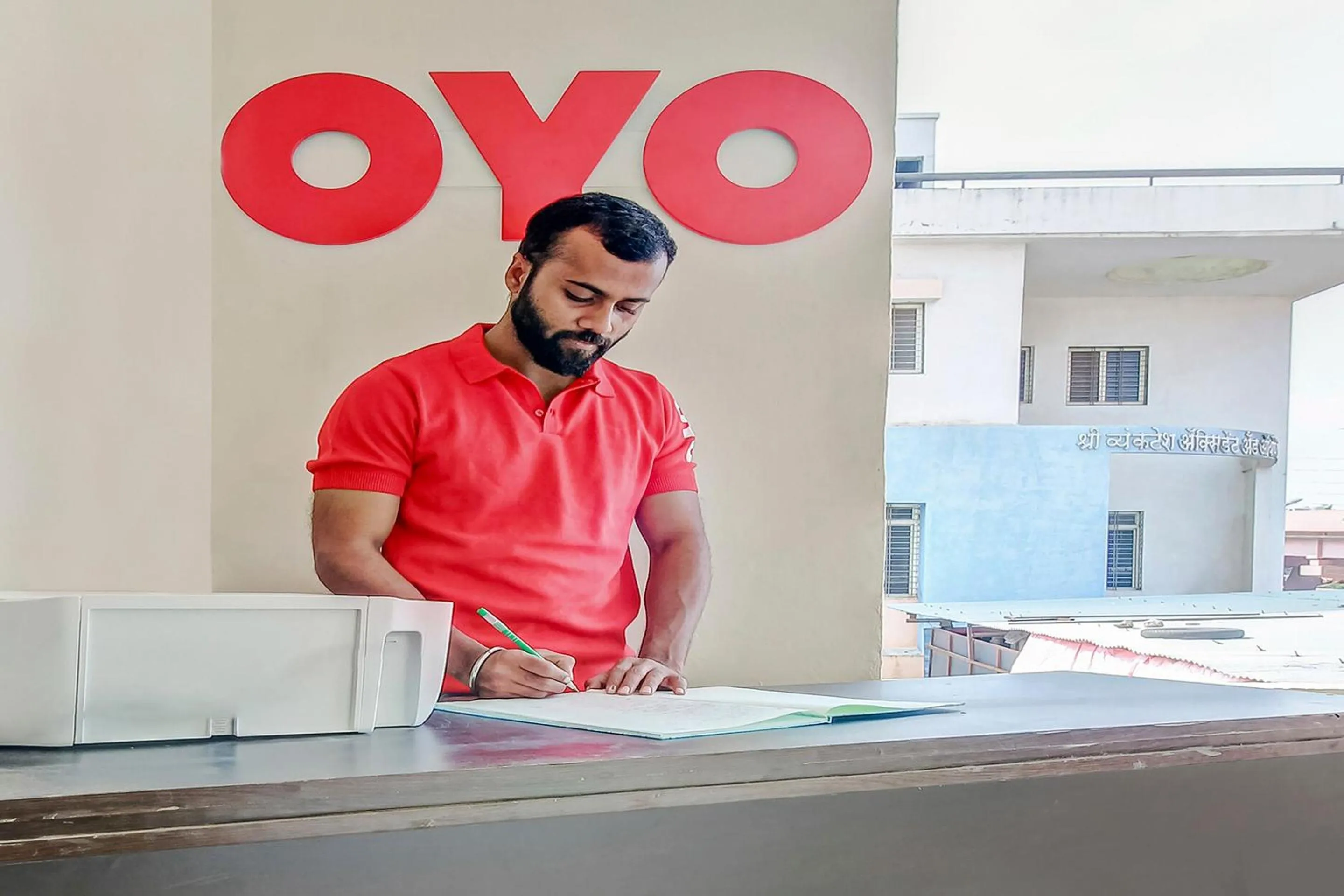 Lobby or reception in Super Hotel O Shree Balaji Lodging