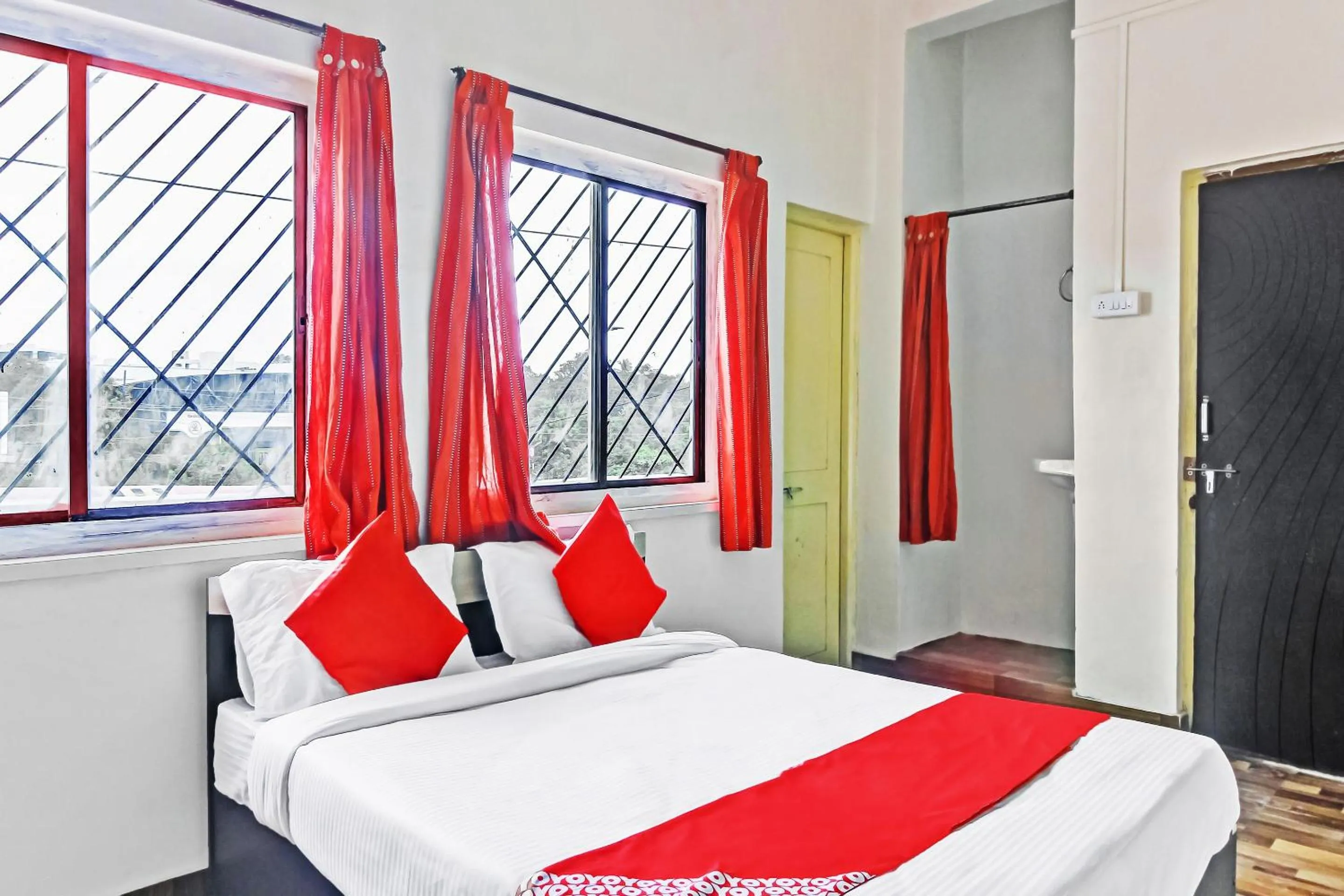 Bedroom, Bed in Super Hotel O Shree Balaji Lodging