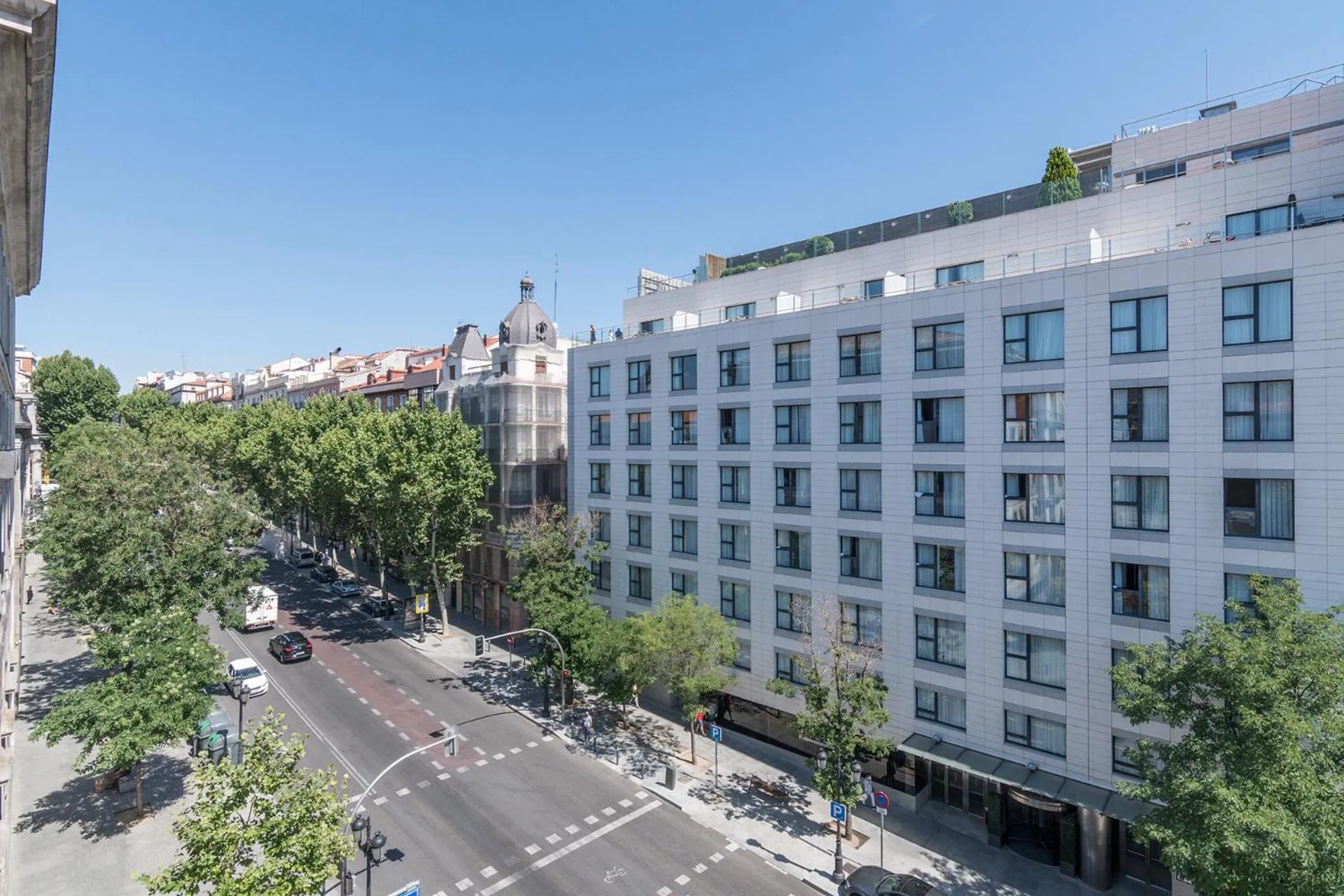 City view in Uma Suites Atocha