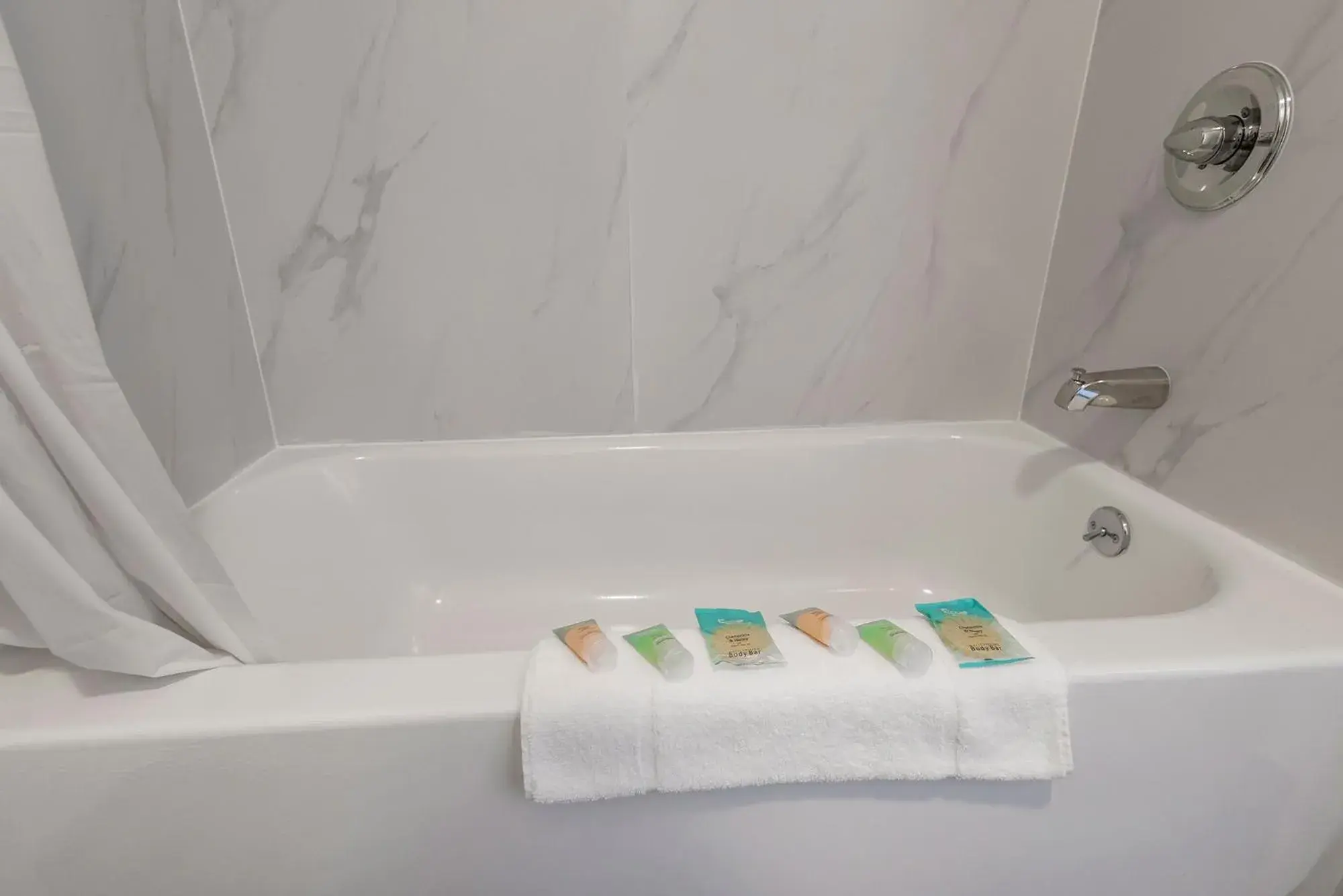 Bathroom in Heritage Inn Express Chico Bathroom in Heritage Inn Express Chico