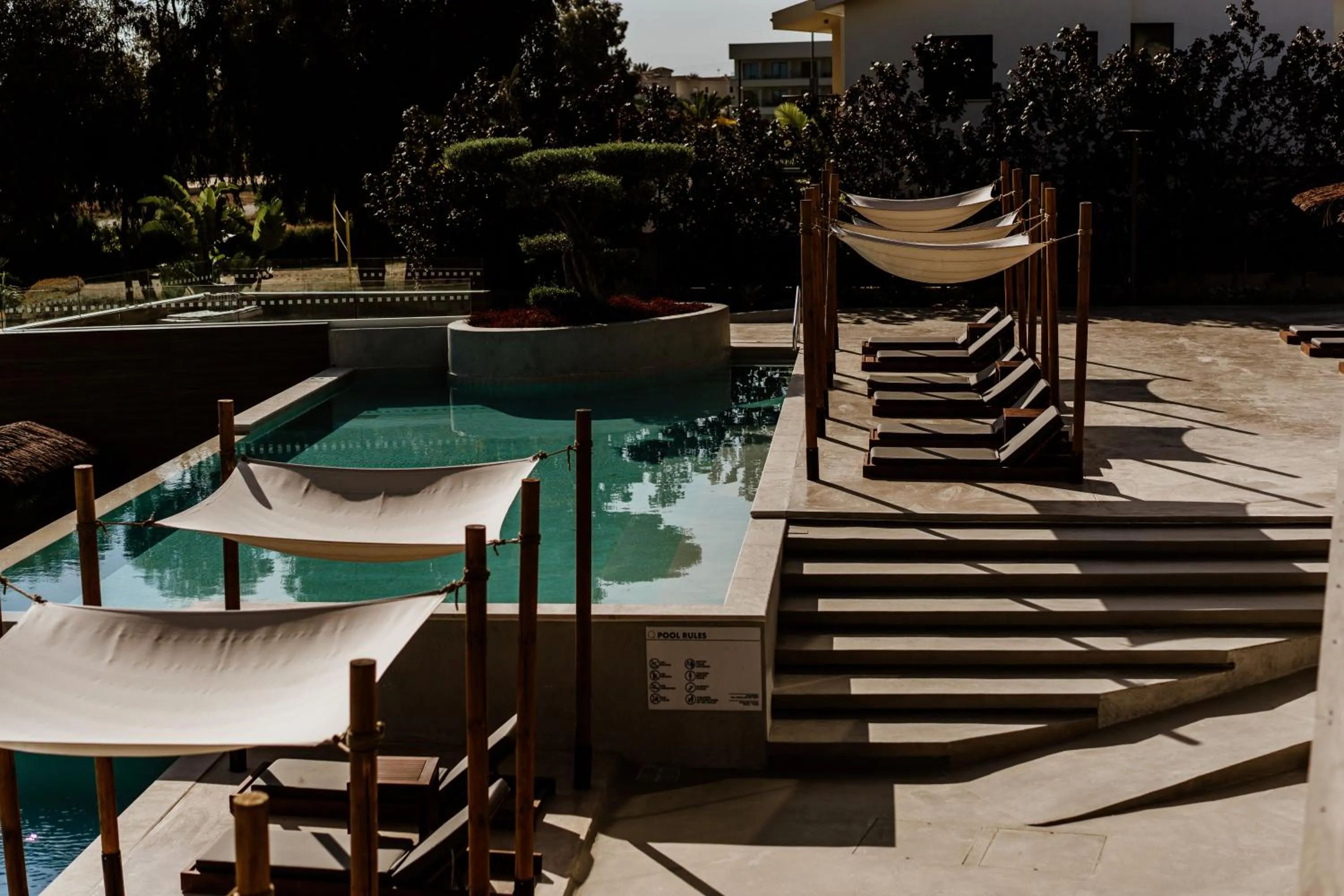 Swimming pool in Cavo Zoe Seaside Hotel