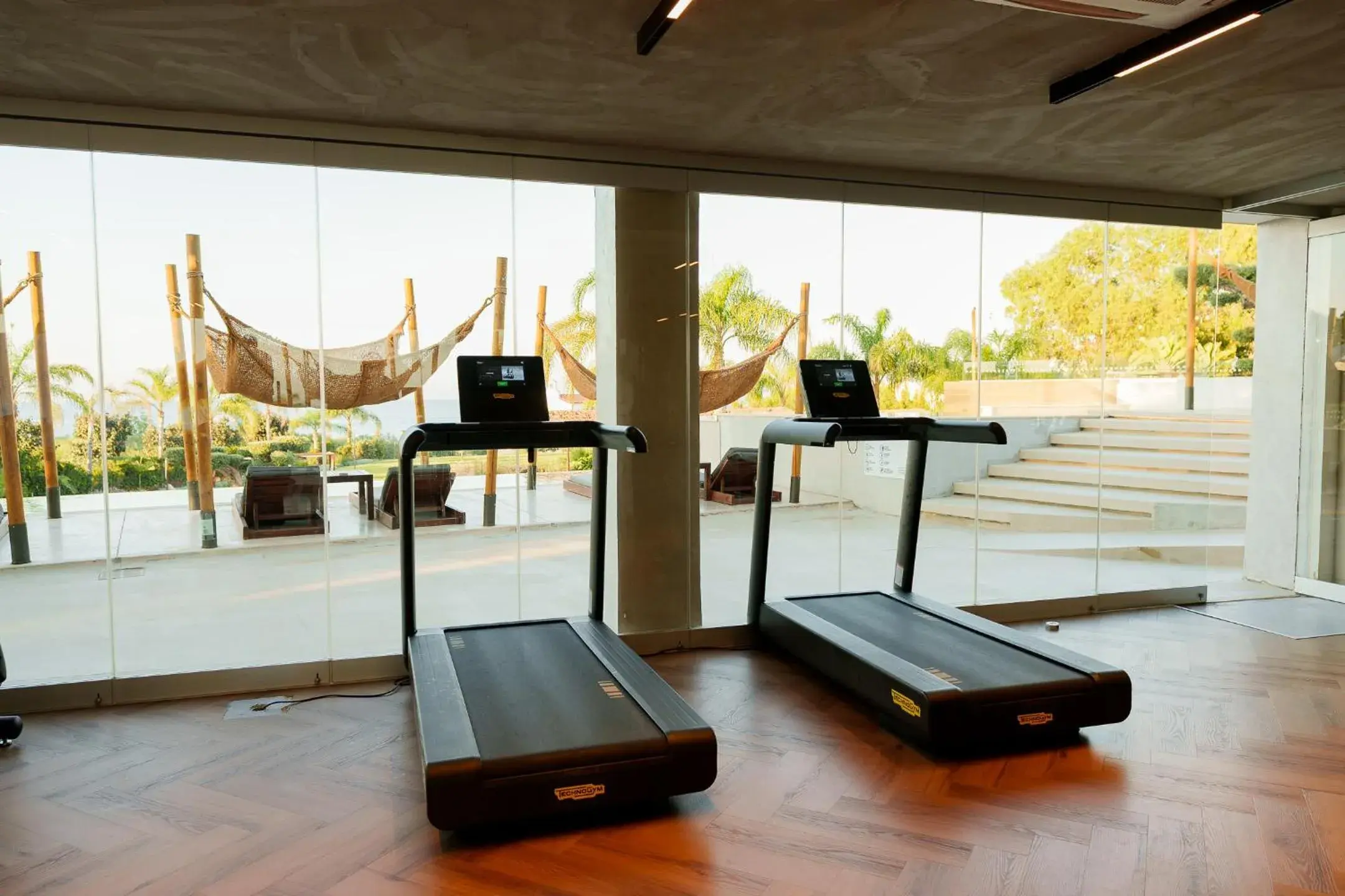 Fitness centre/facilities in Cavo Zoe Seaside Hotel Fitness centre/facilities in Cavo Zoe Seaside Hotel