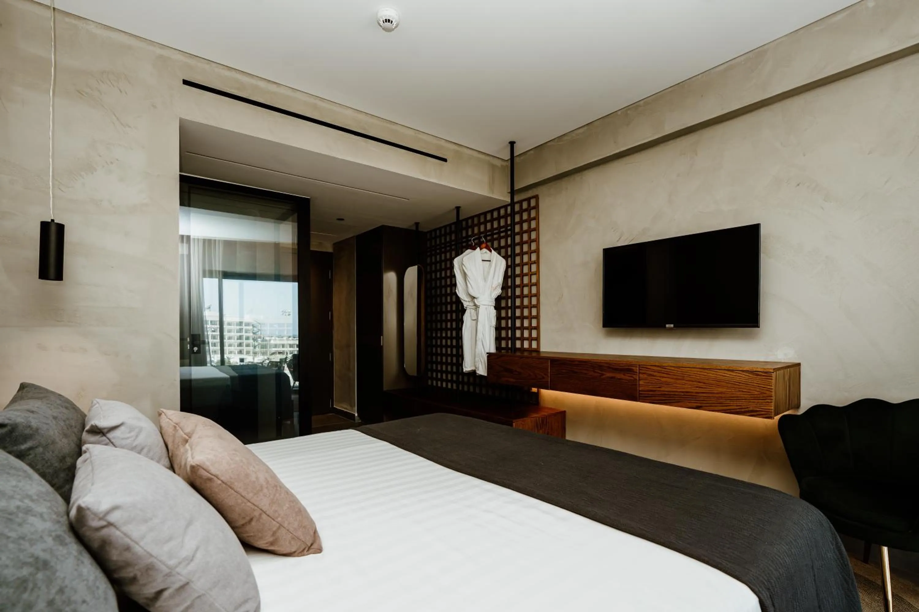 Photo of the whole room, Bed in Cavo Zoe Seaside Hotel