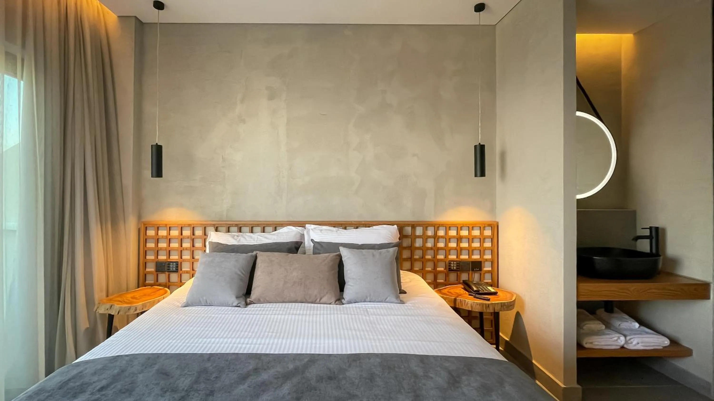 Bedroom, Bed in Cavo Zoe Seaside Hotel