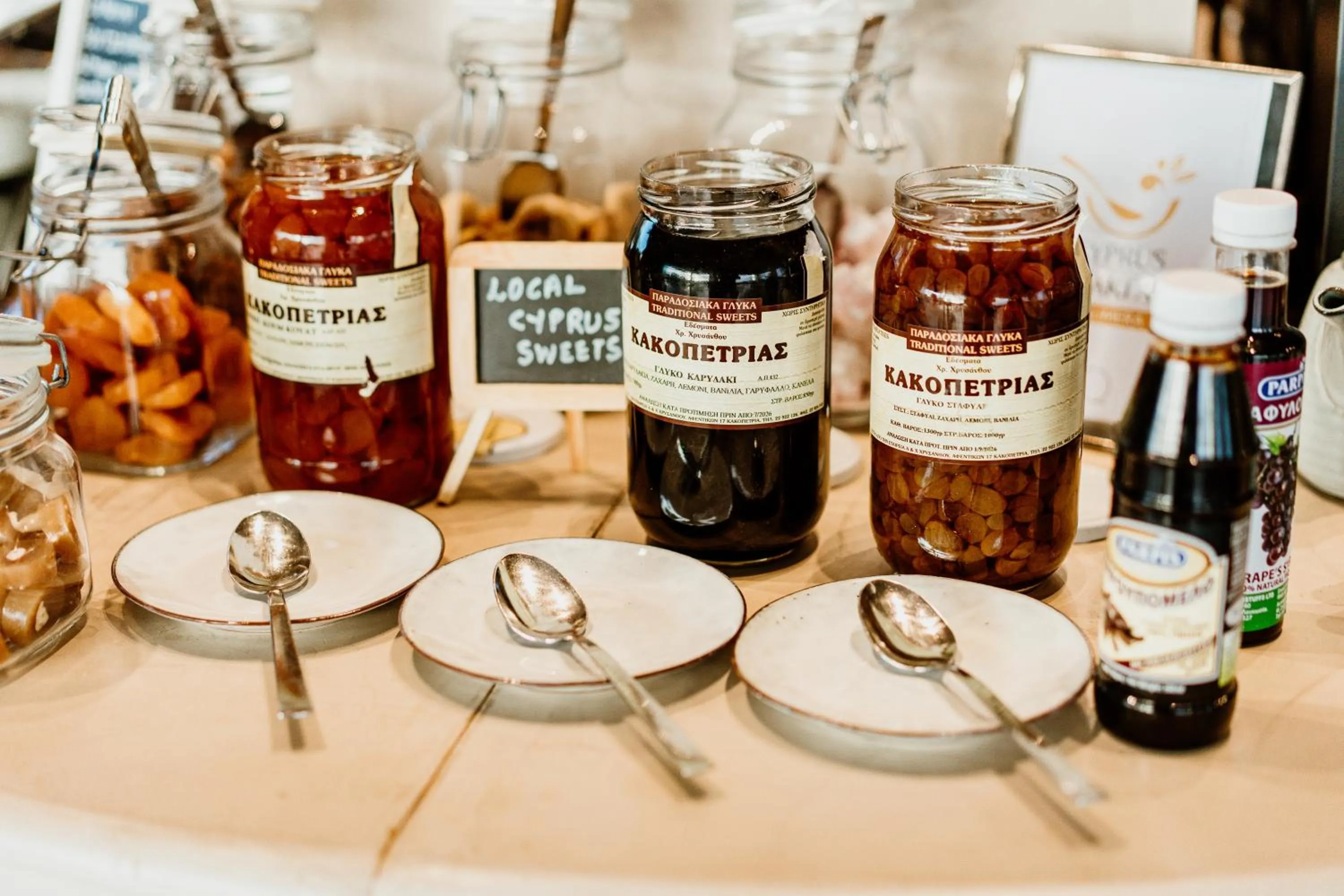 Food in Cavo Zoe Seaside Hotel