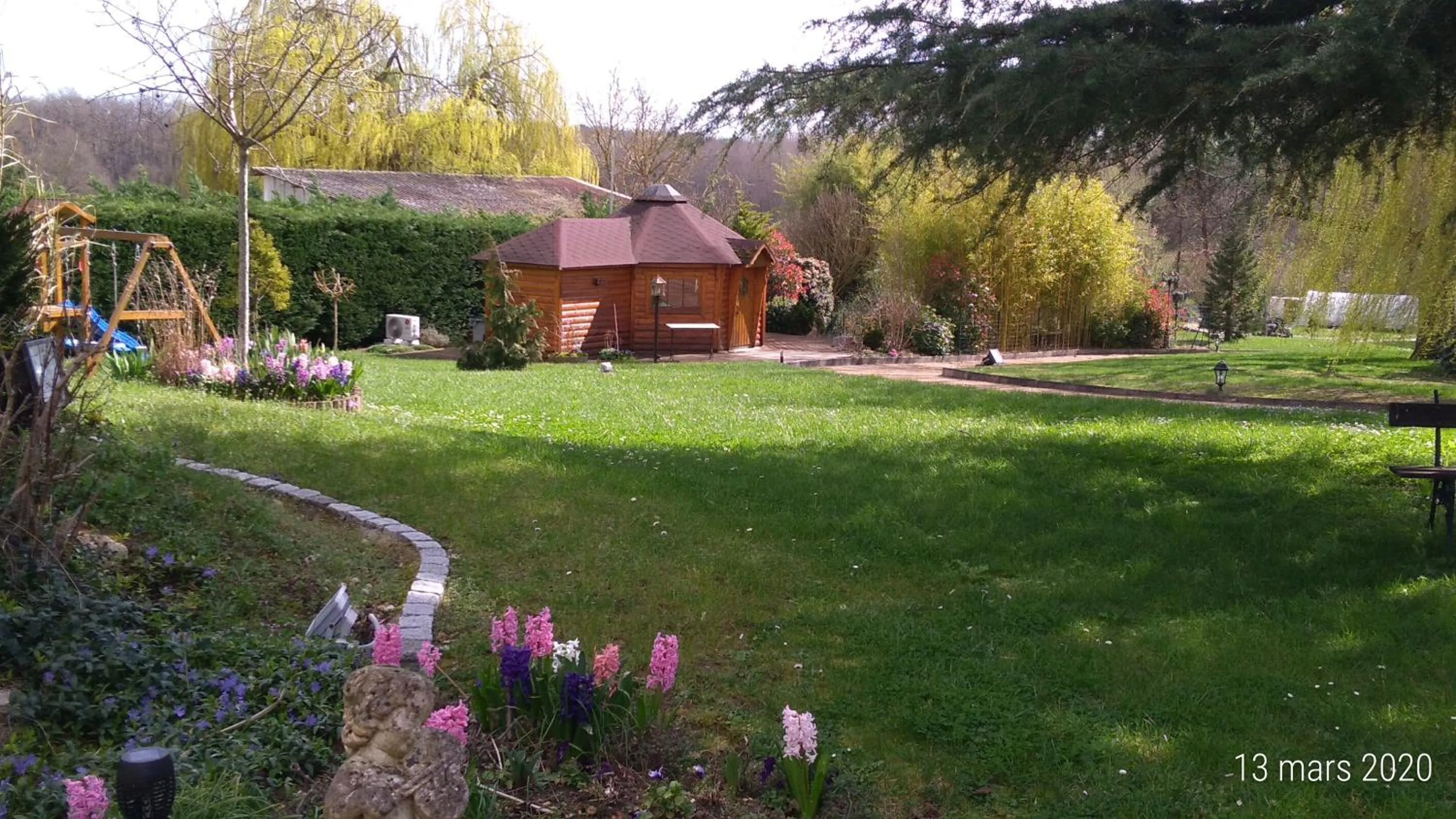 Natural landscape in La Vallée du Cher