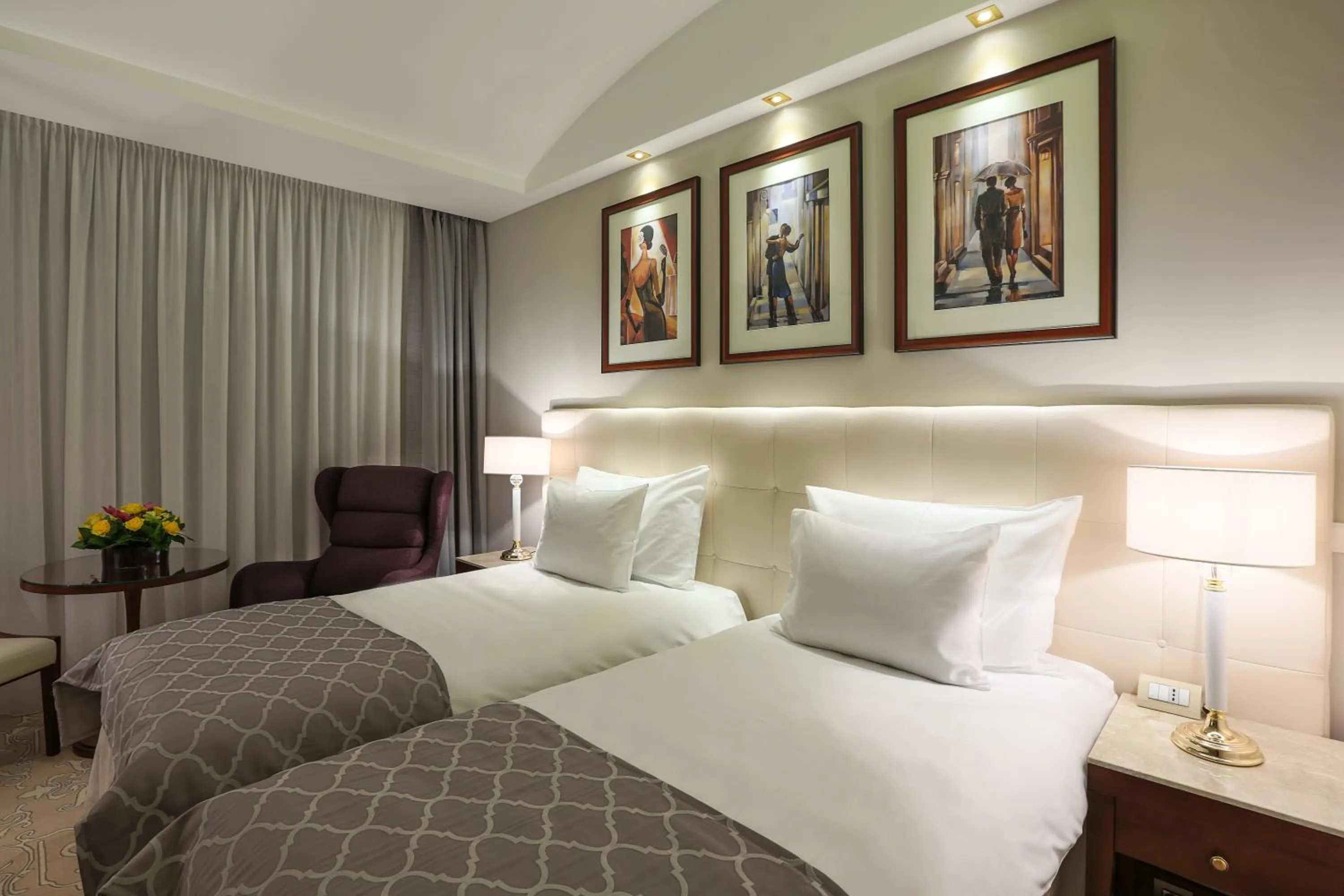 Bedroom, Bed in Hotel International Iasi