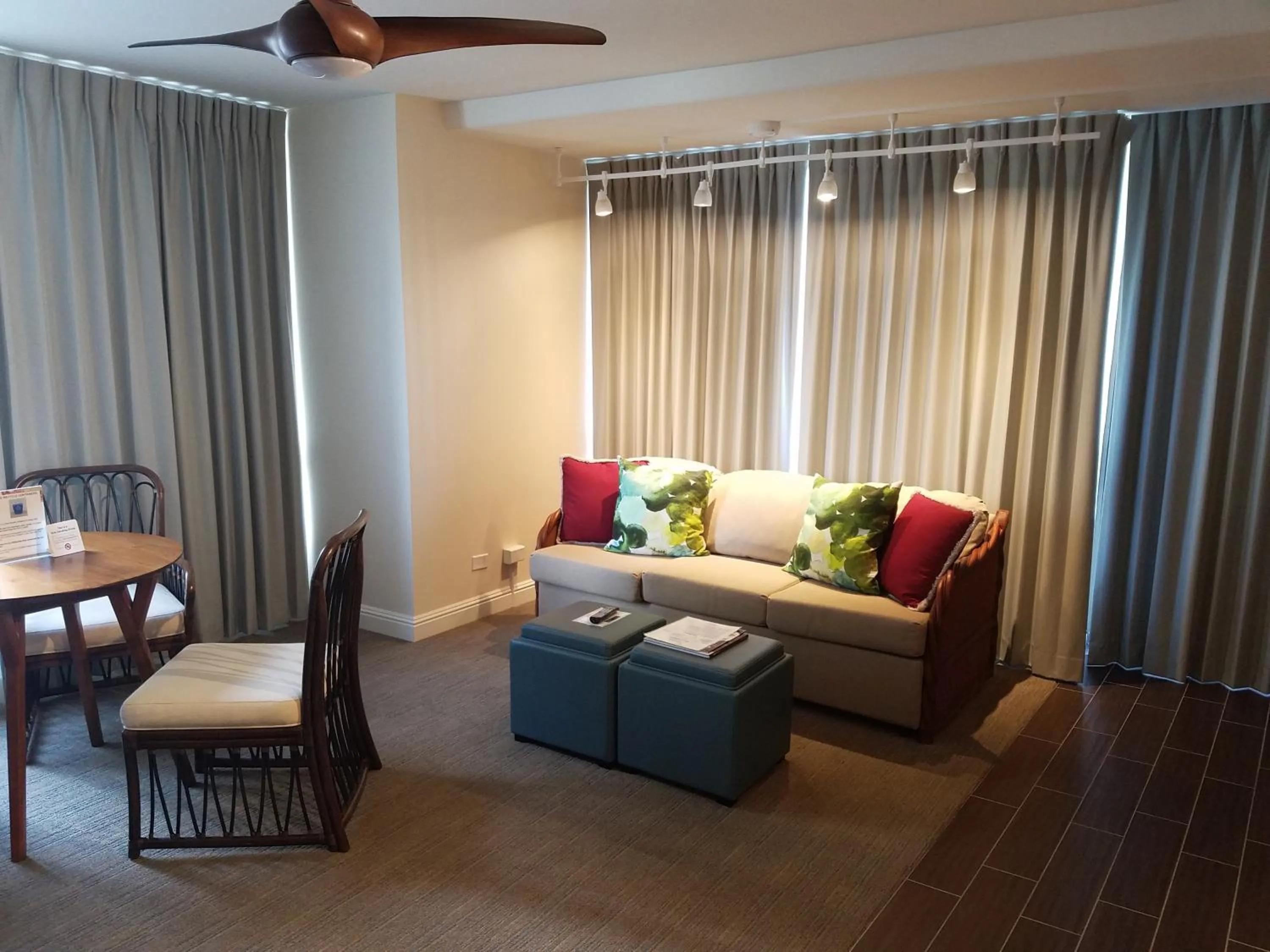 Living room in Imperial Hawaii Resort