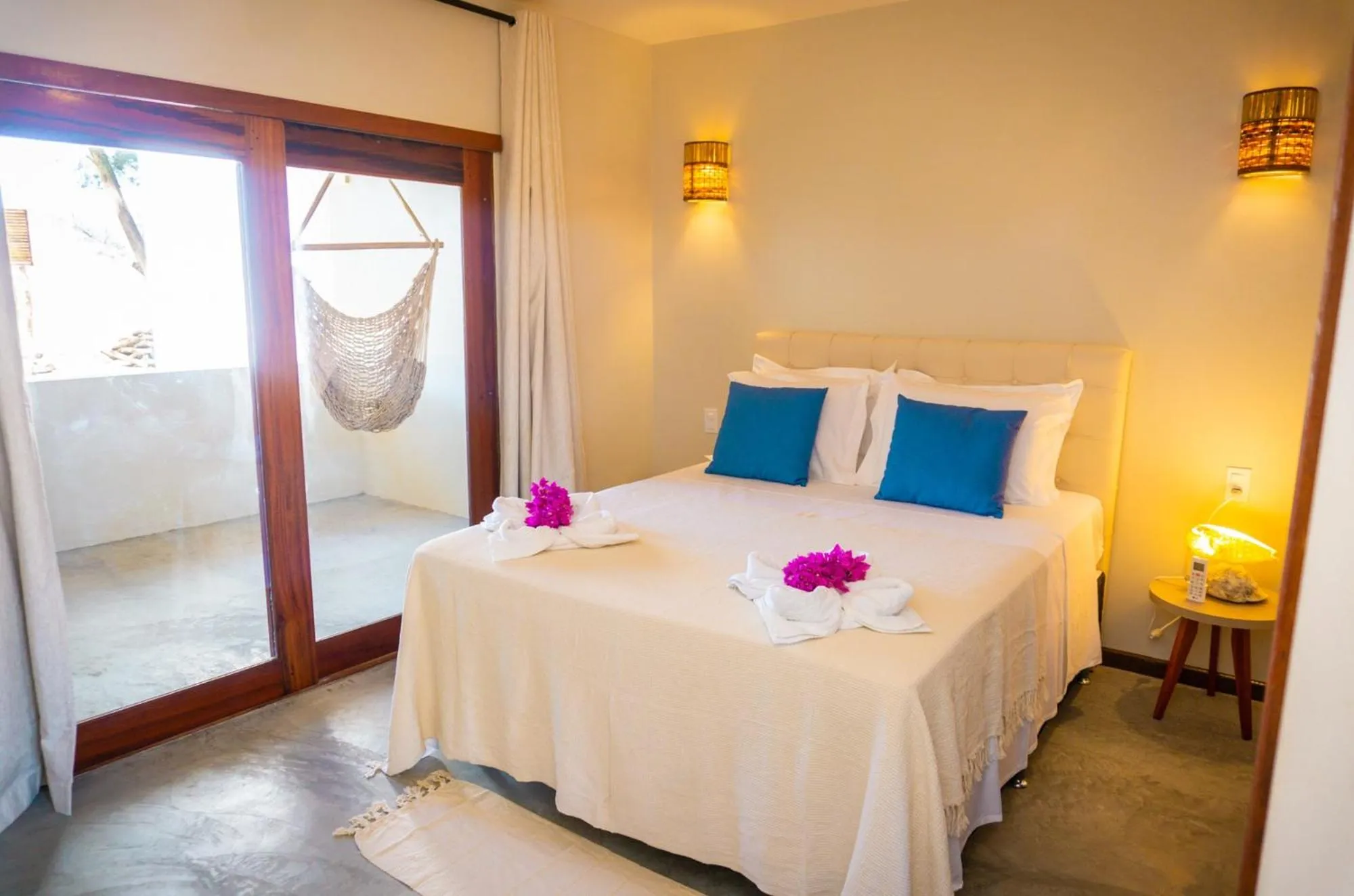 Bed in Villa Zen Hotel